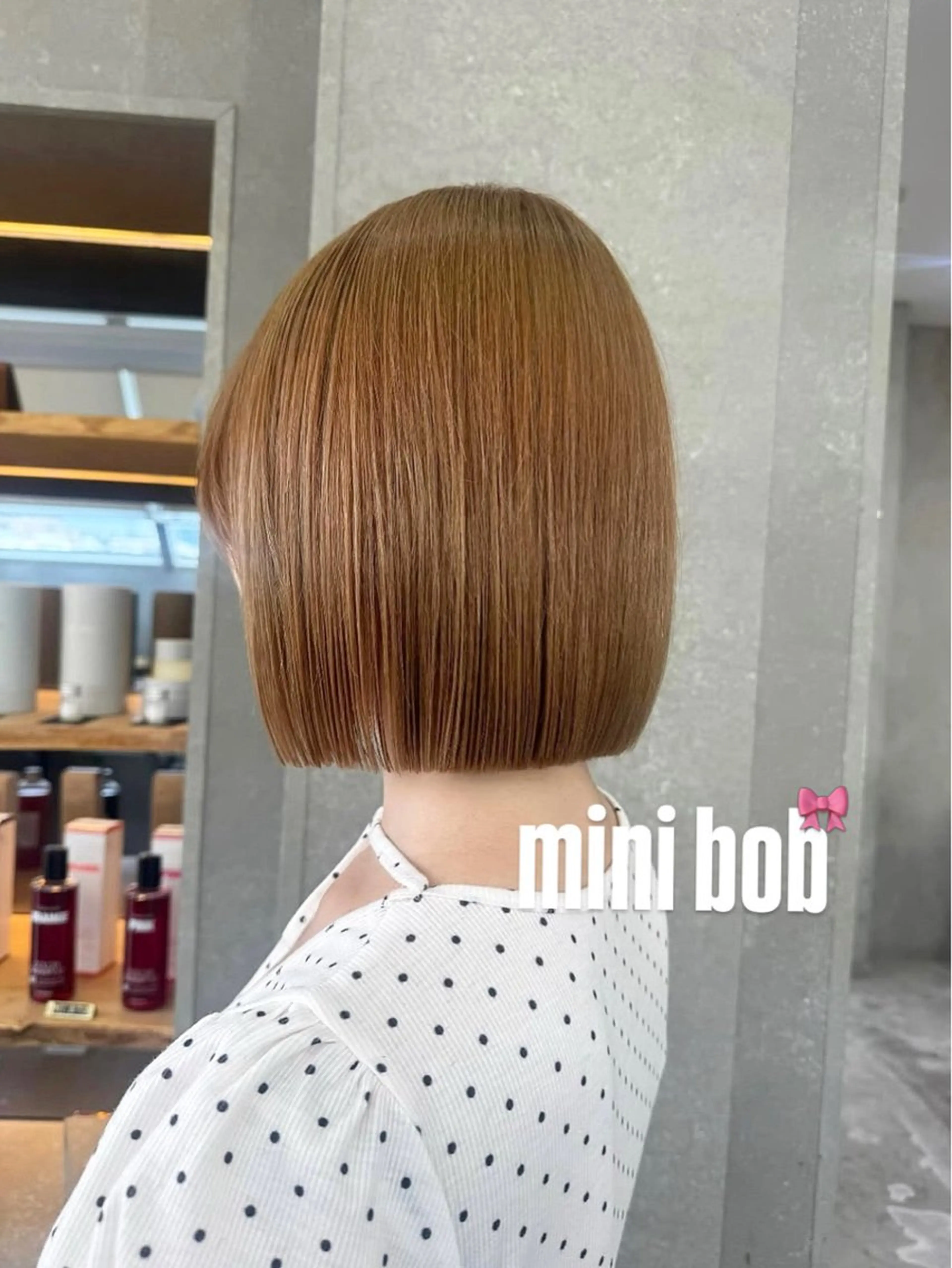 ショート ボブ/透明感カラー/ 髪質改善 颯空🎀のヘアスタイル