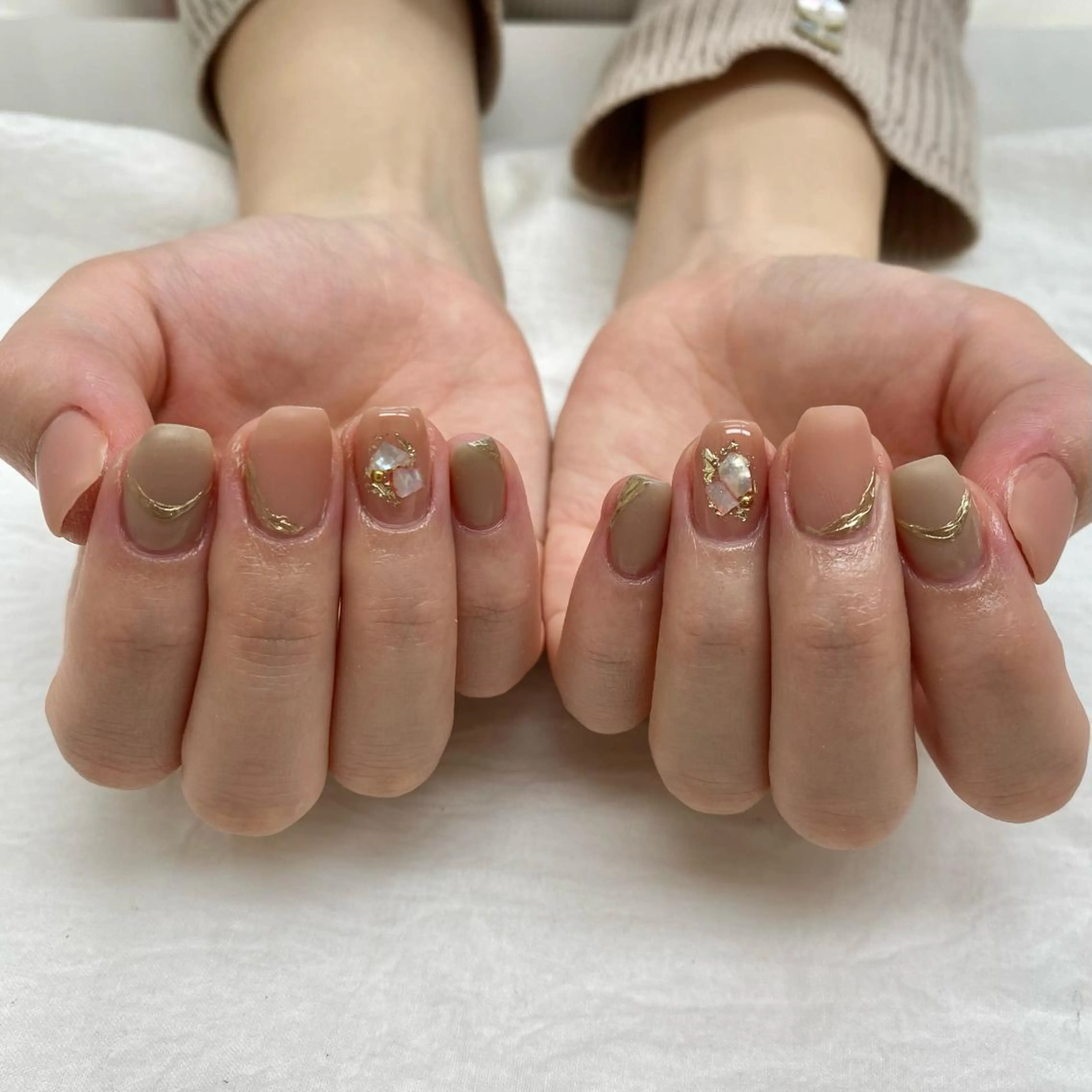 ミディアム 池袋痛ネイル Nok. 渡辺のネイルデザイン