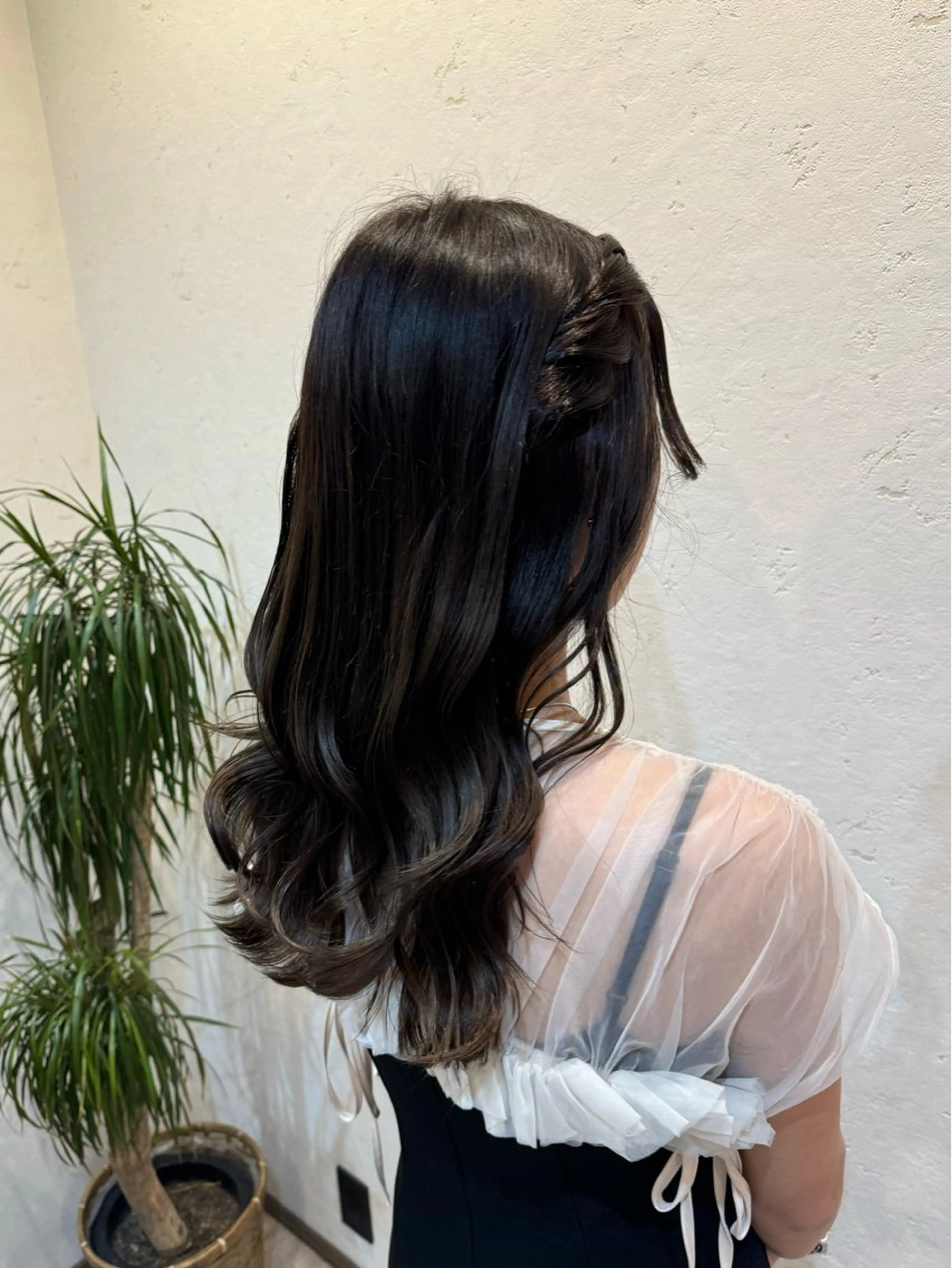ロング ヘアアレンジ 内沼 恵留菜のヘアスタイル