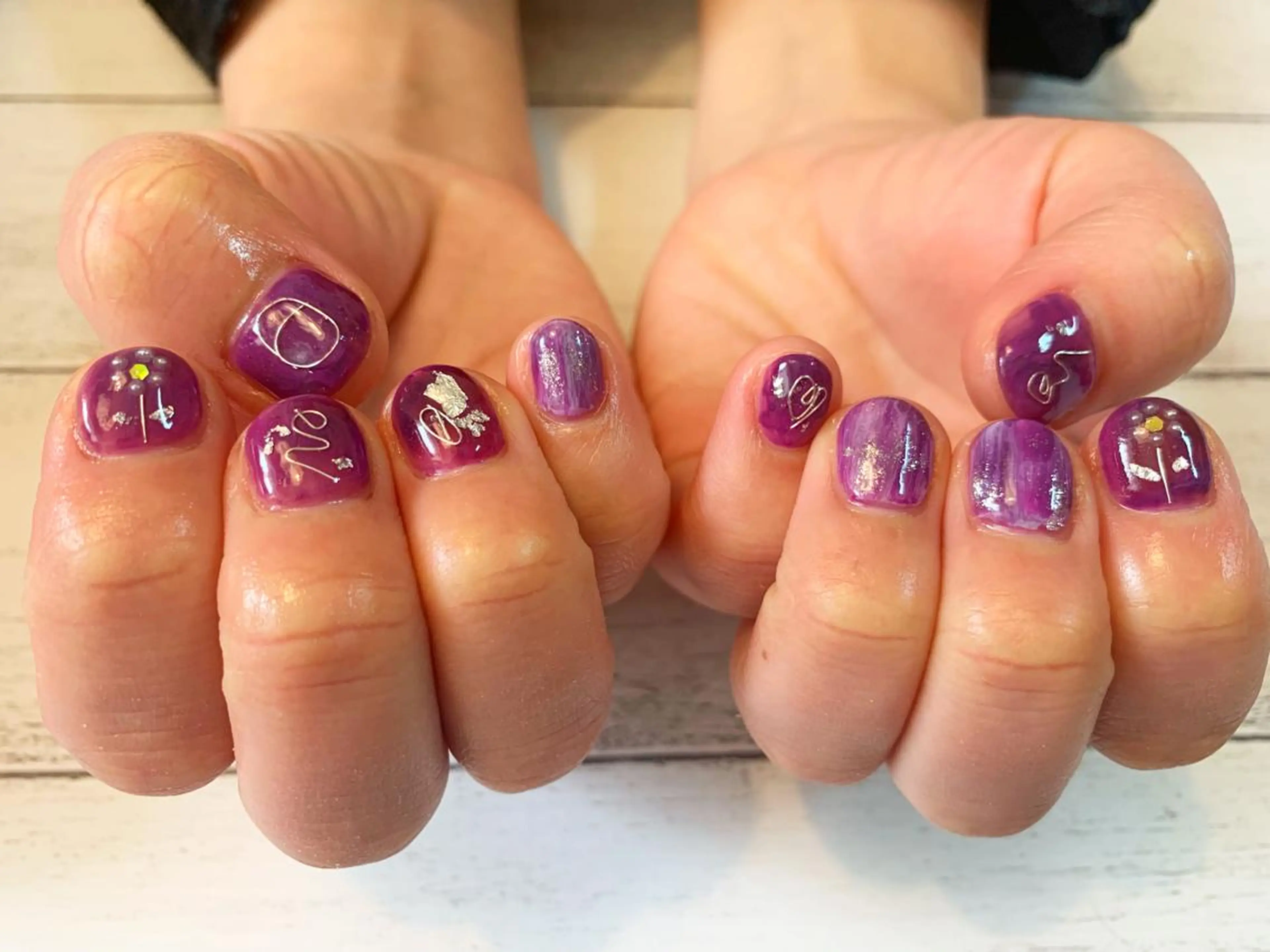 ネイル ハンドネイル GéRanium Harukaのネイルデザイン