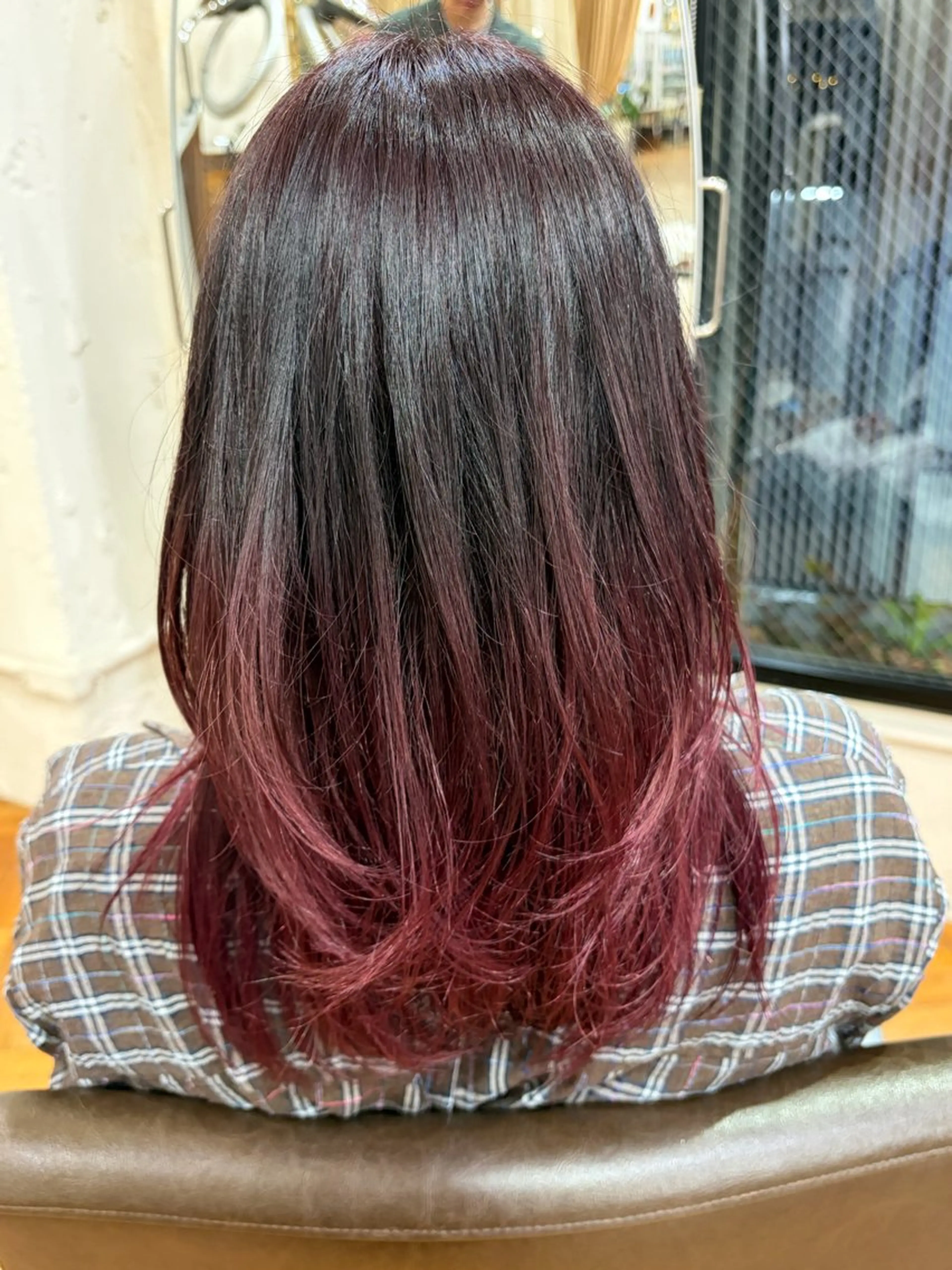 セミロング カラー 岡部 昴瑠/オブヘア銀座のヘアスタイル