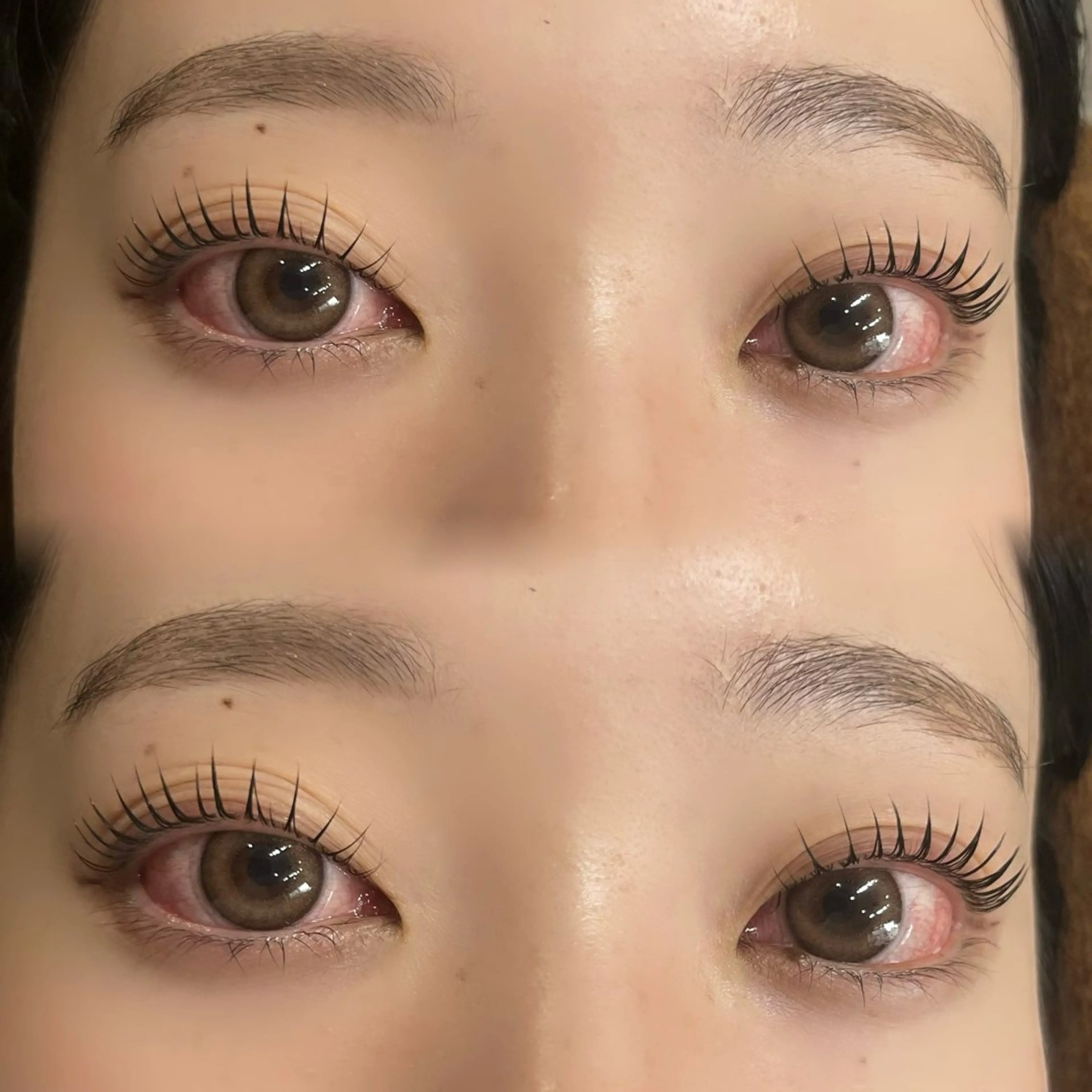 【12月平日限定‼️】パリジェンヌラッシュリフト ！根元から80度に立ち上げ【束感/武蔵浦和/パリジェンヌ】の写真