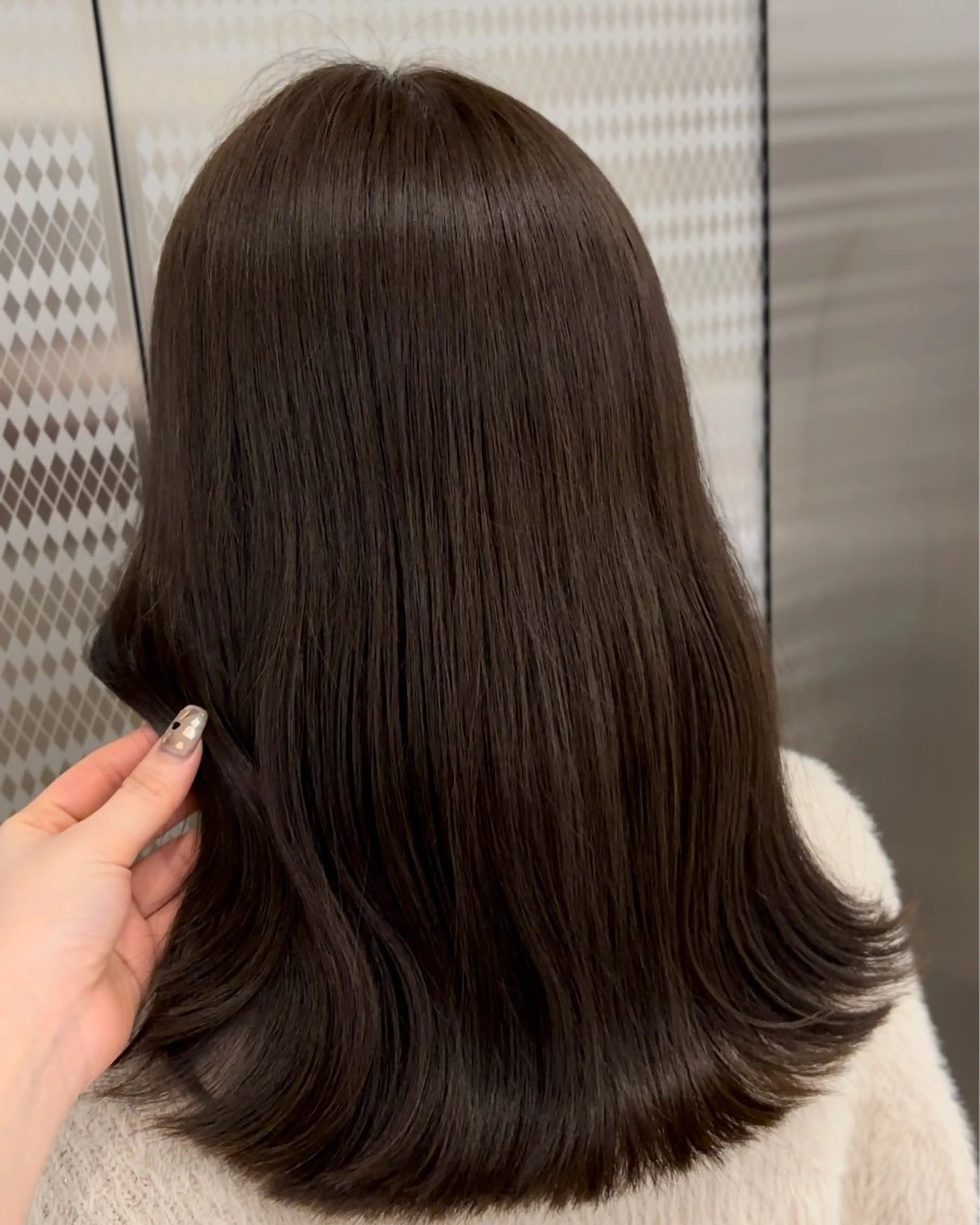 ミディアム カラー 透明感カラー カット ヘアカラー CHAINON×FeM#所属・名駅/sHiHo/透 明感カラー✨🎀/のヘアスタイル