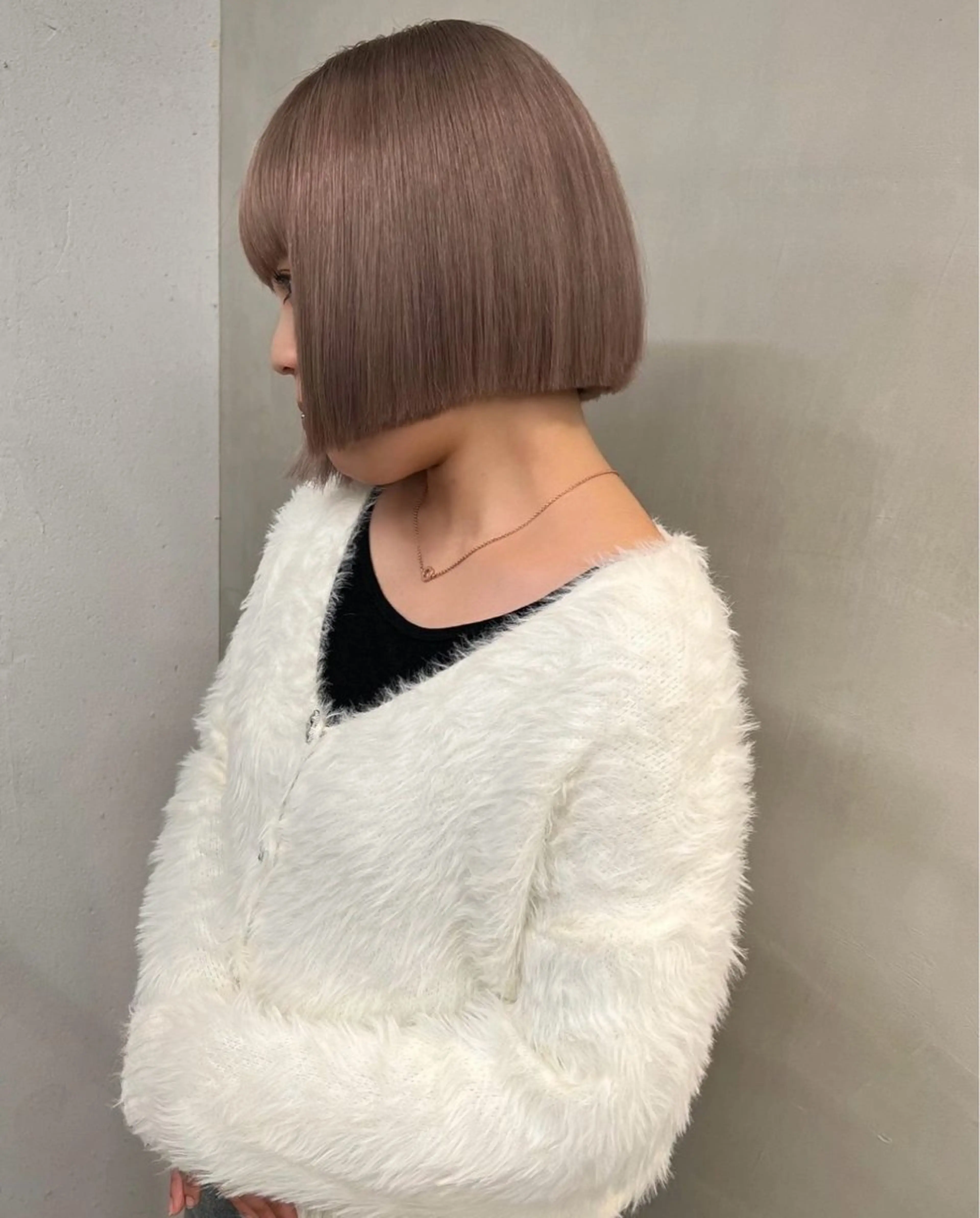 ショート カラー カット ヘアカラー トリートメント 韓国/レイヤー/ 透明感🩶ひかる🩶のヘアスタイル