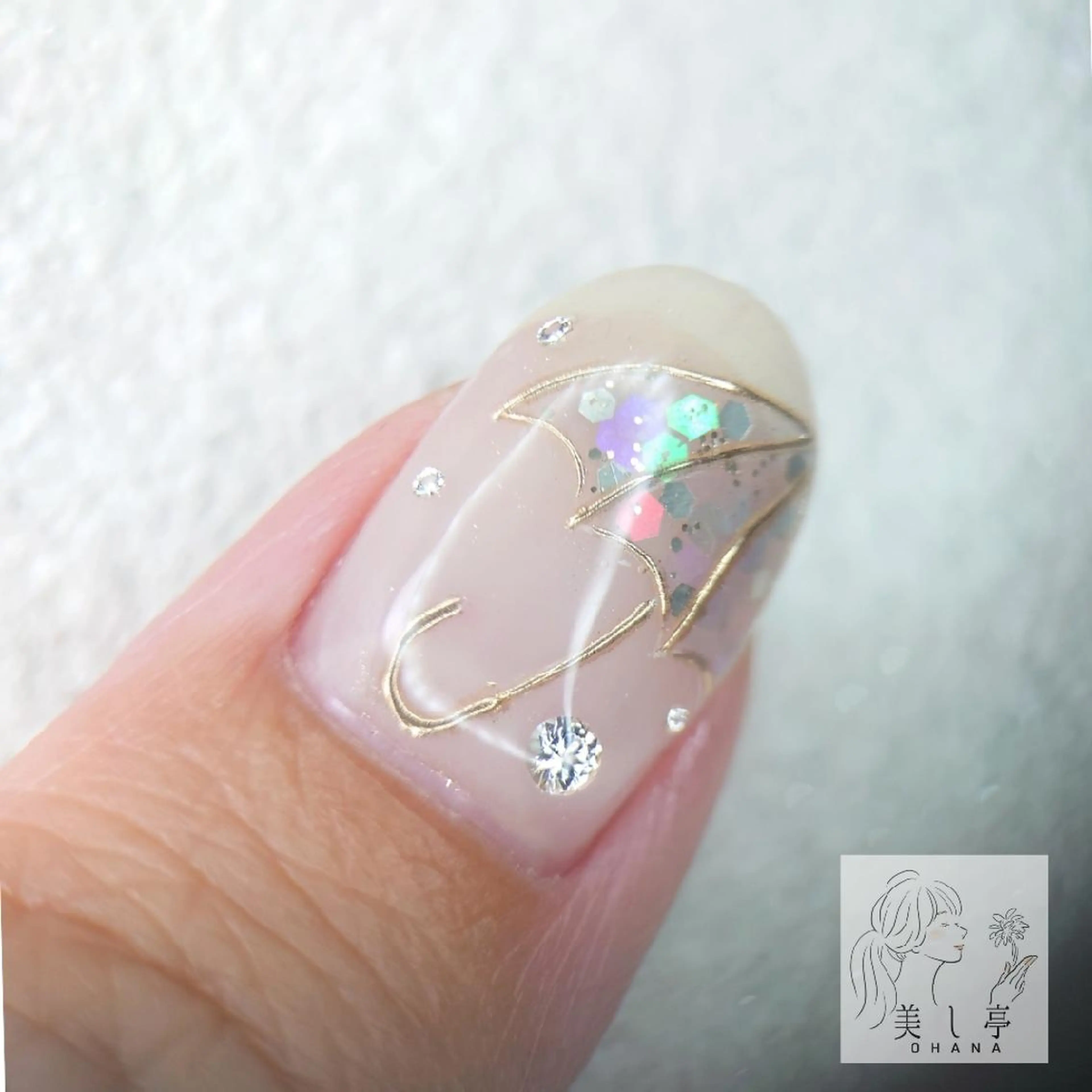 ネイル 美し亭 OHANAのネイルデザイン