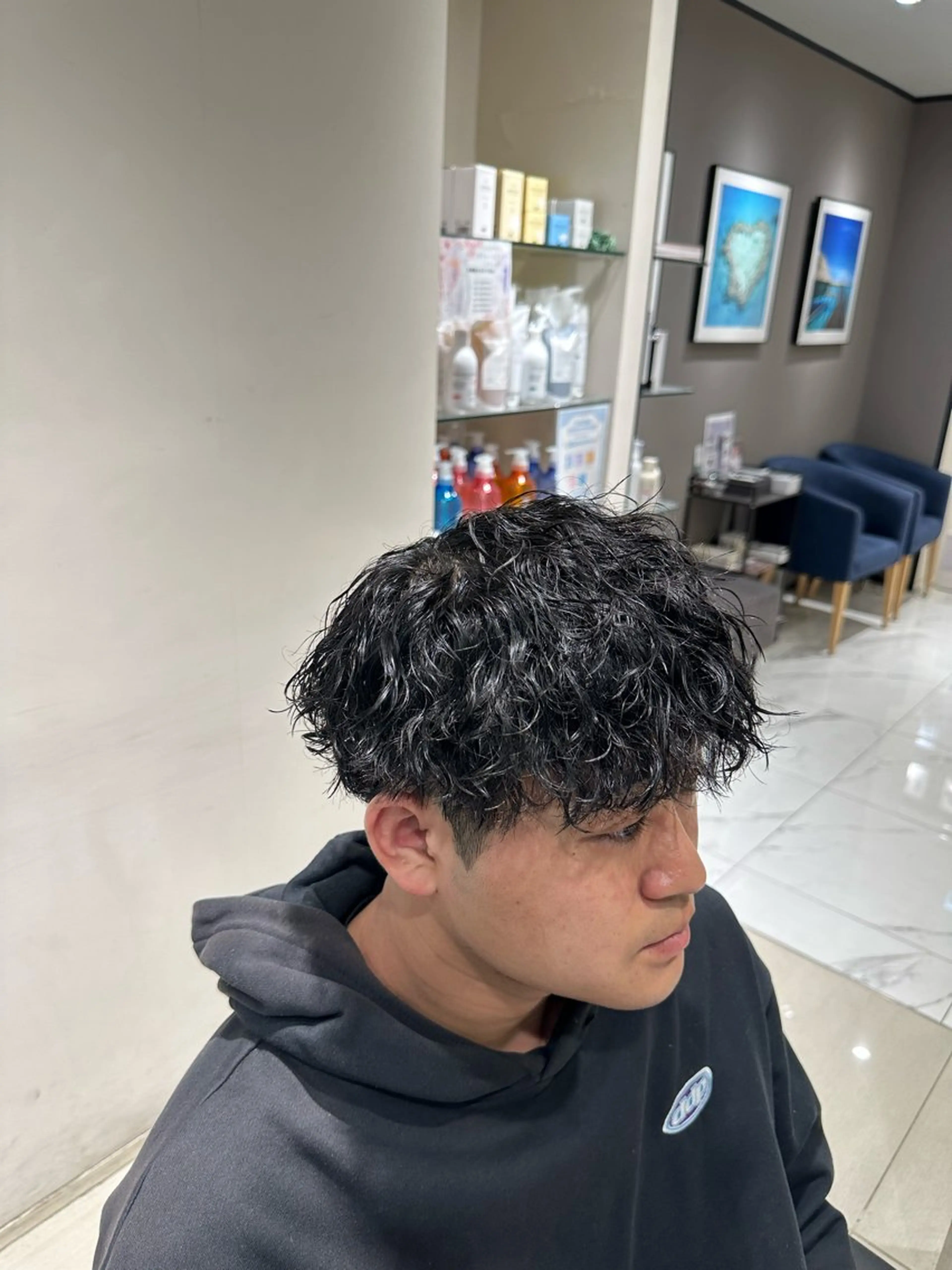 パーマ メンズ メンズ特化美容師💠 / 関内 / レンのヘアスタイル