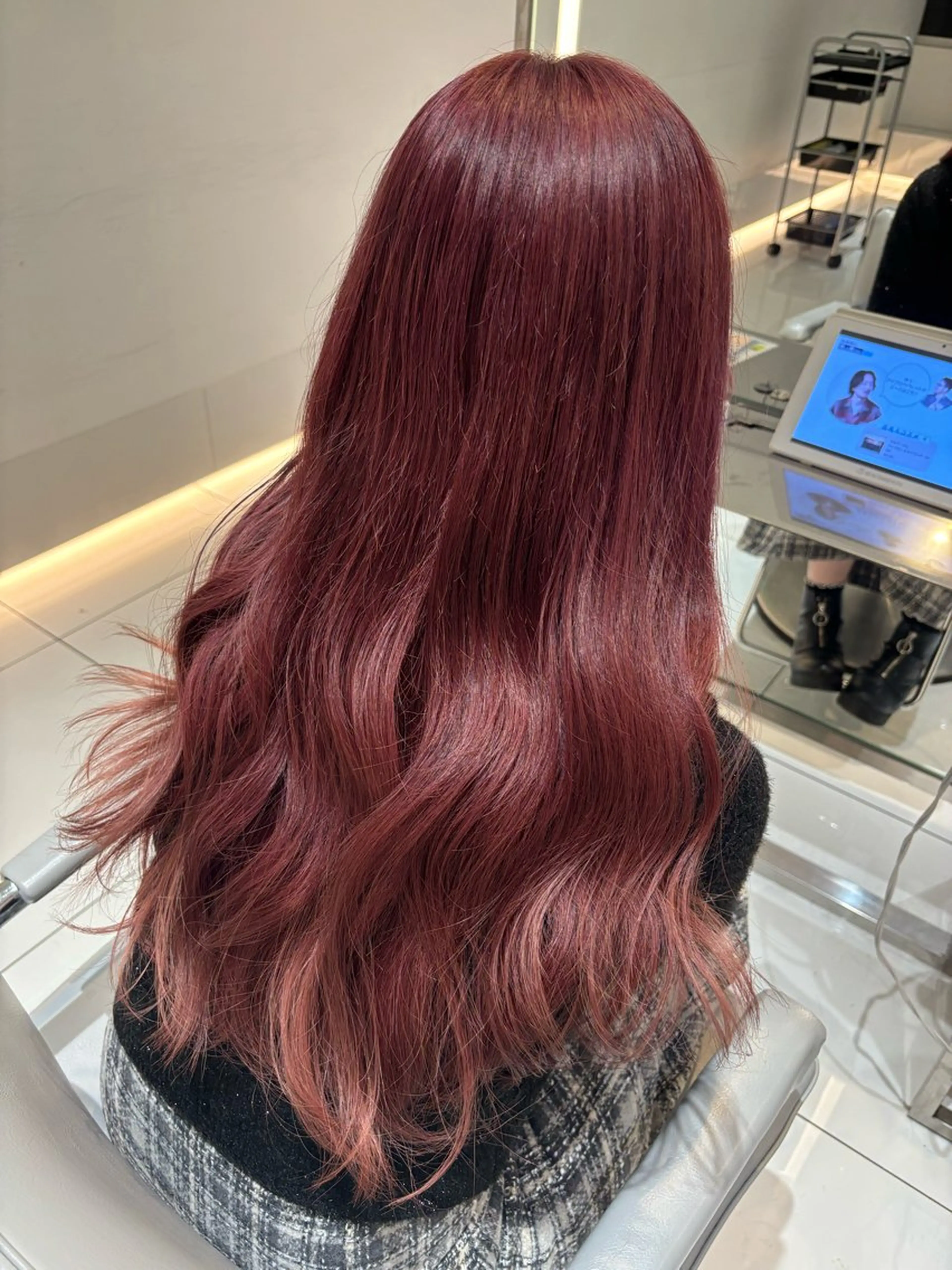 ロング カット ヘアカラー トリートメント 無料カット募集中🌷 ちひり𓂃𓈒♡‪のヘアスタイル