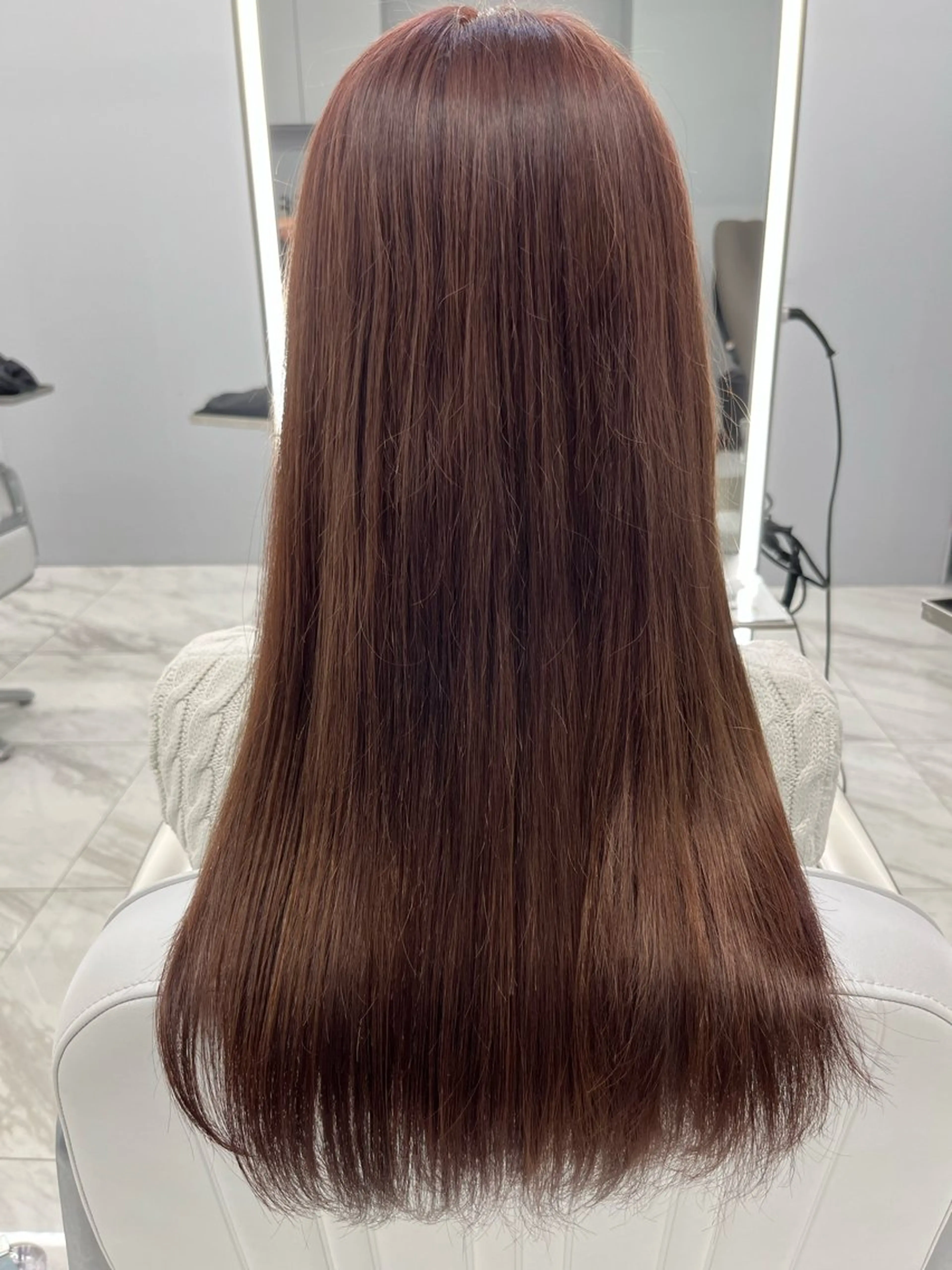 ロング カラー 透明感ミルクティー✨ 西澤 ジュンヤのヘアスタイル