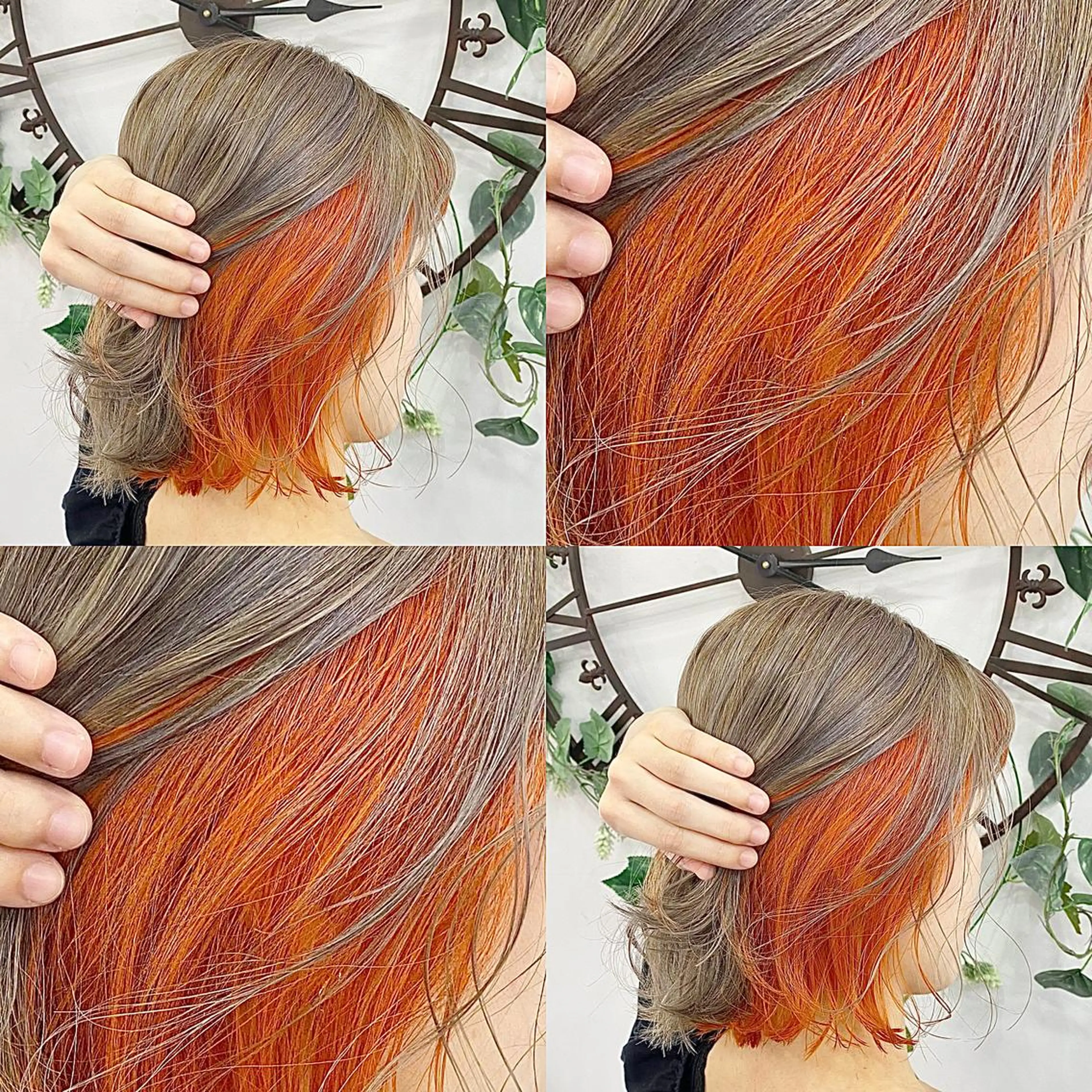 ショート カラー ハイトーン💫 エクステ💫maiのヘアスタイル