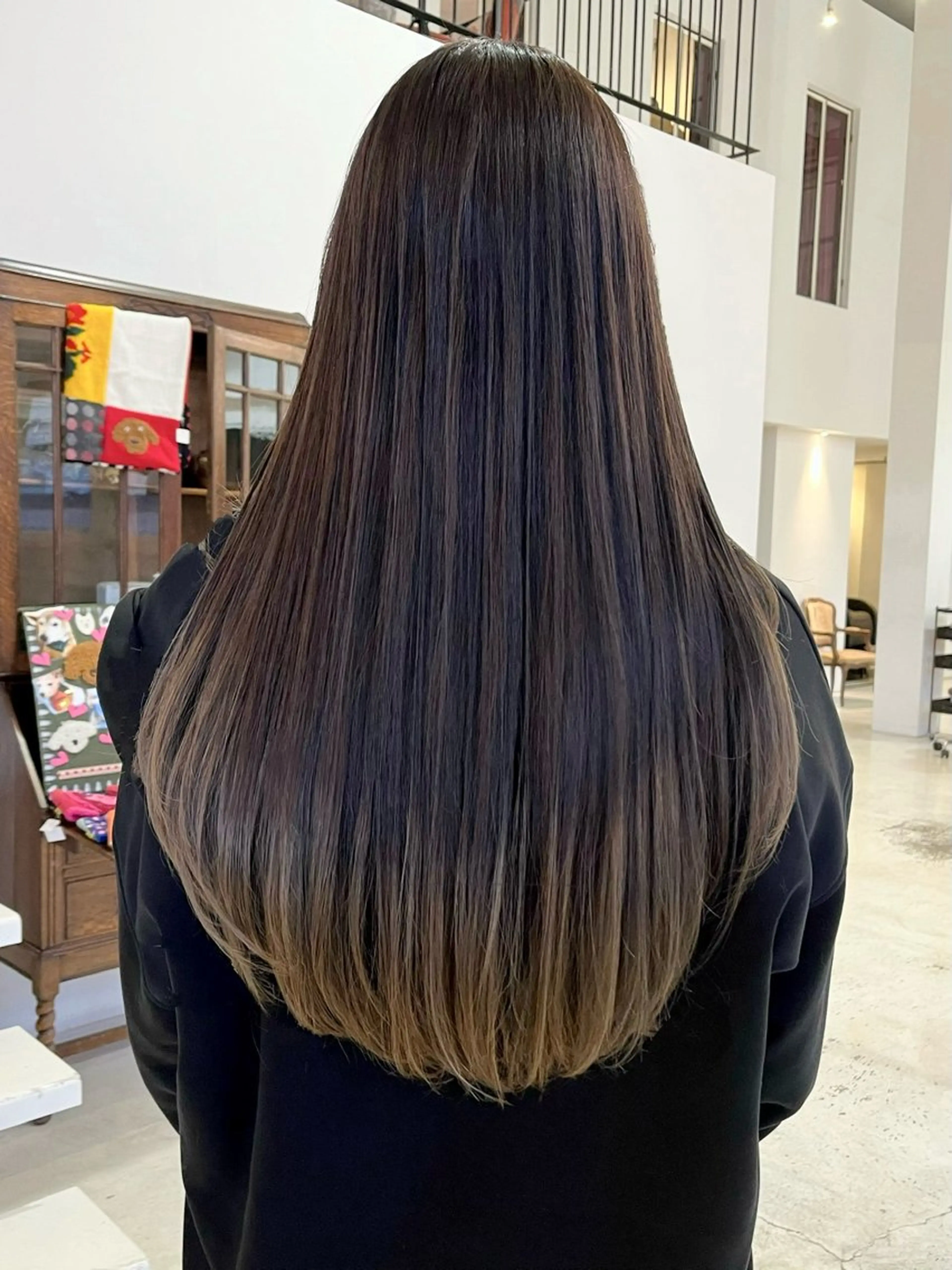 ロング カラー グラデーションカラー カット ヘアカラー トリートメント 【中村公園】小山 蒼生のヘアスタイル