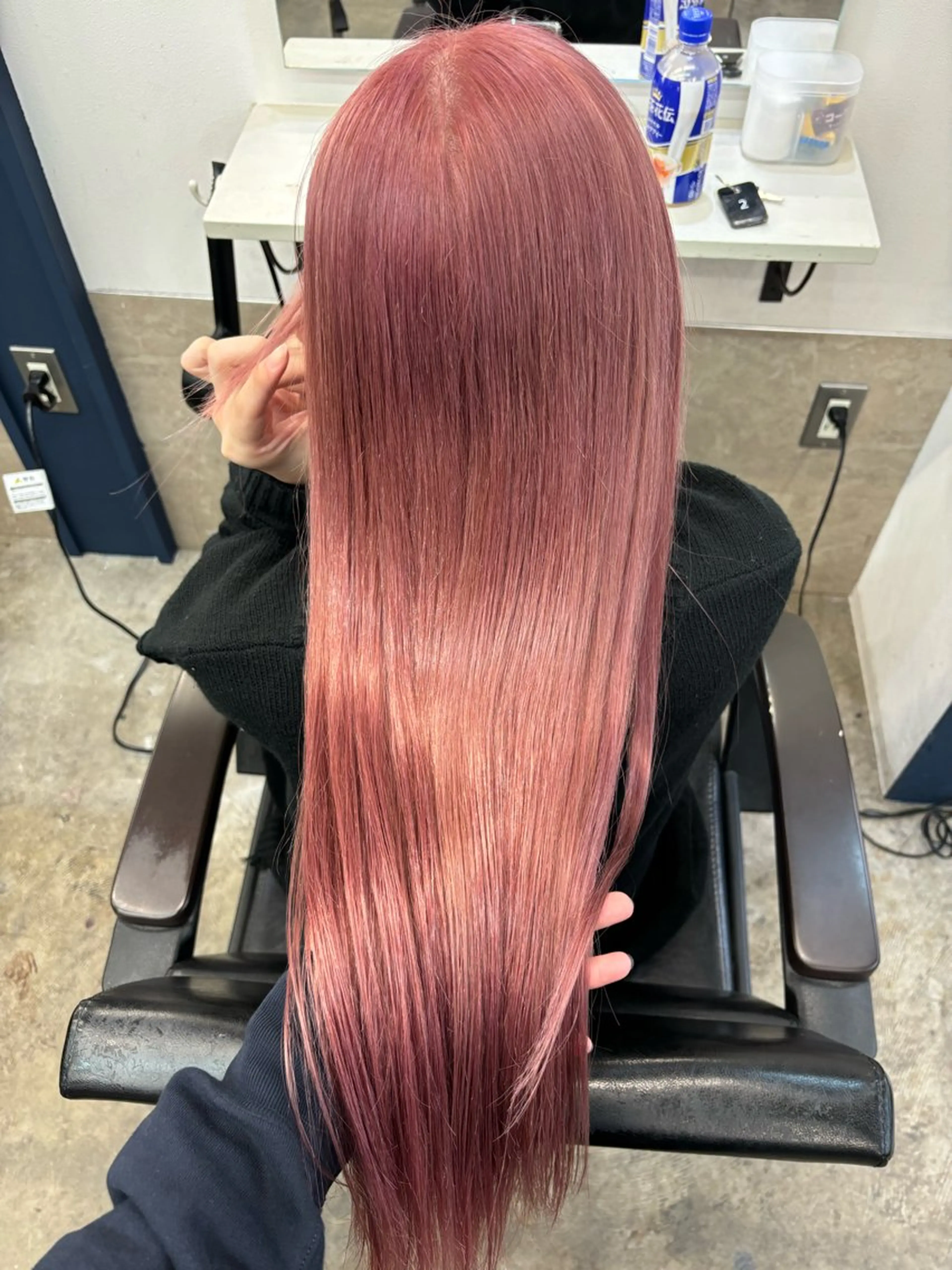 🫧当日限定メニュー🫧うる艶カラー＋カット¥6000の写真