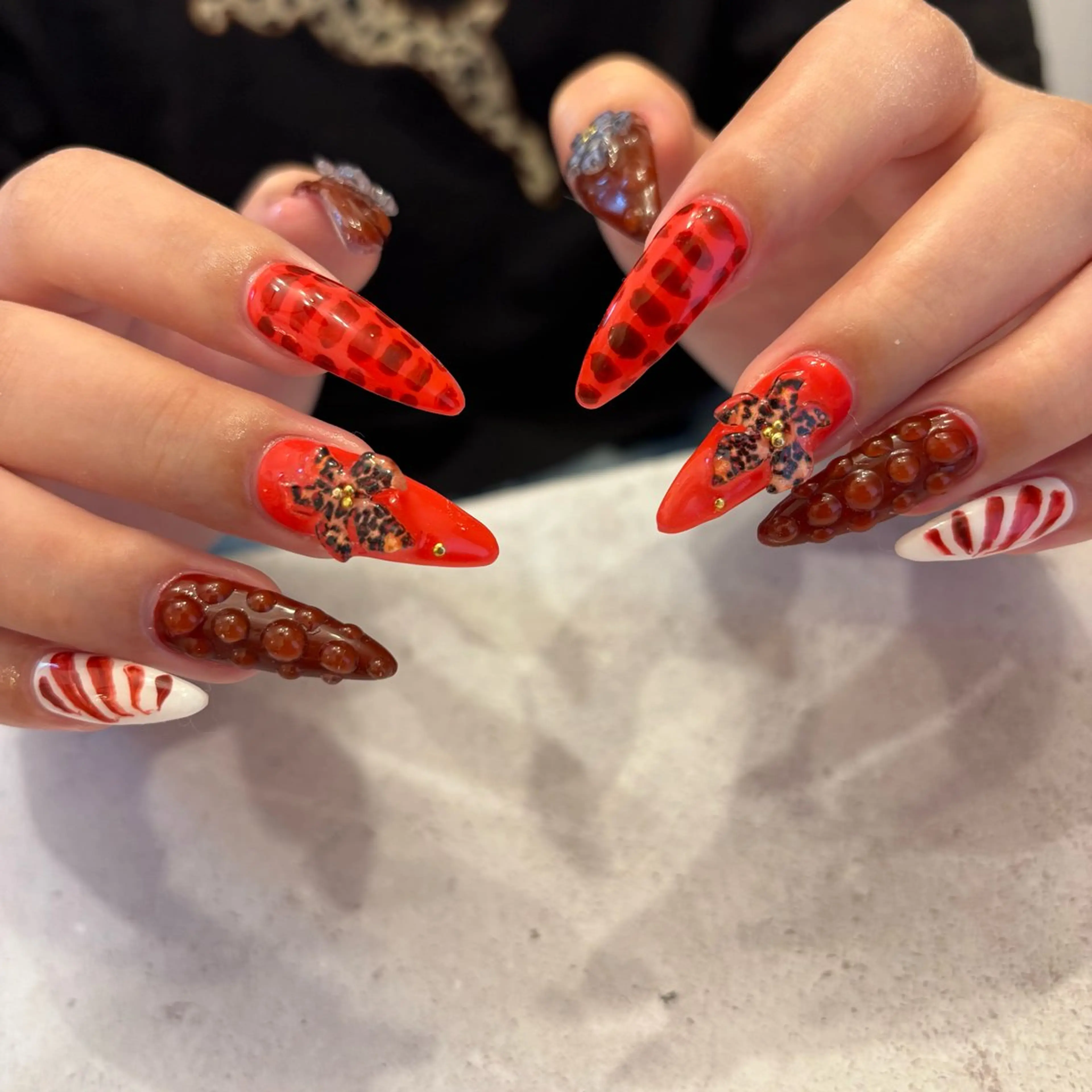 ネイル ハンドネイル Sea  nail by emaのネイルデザイン