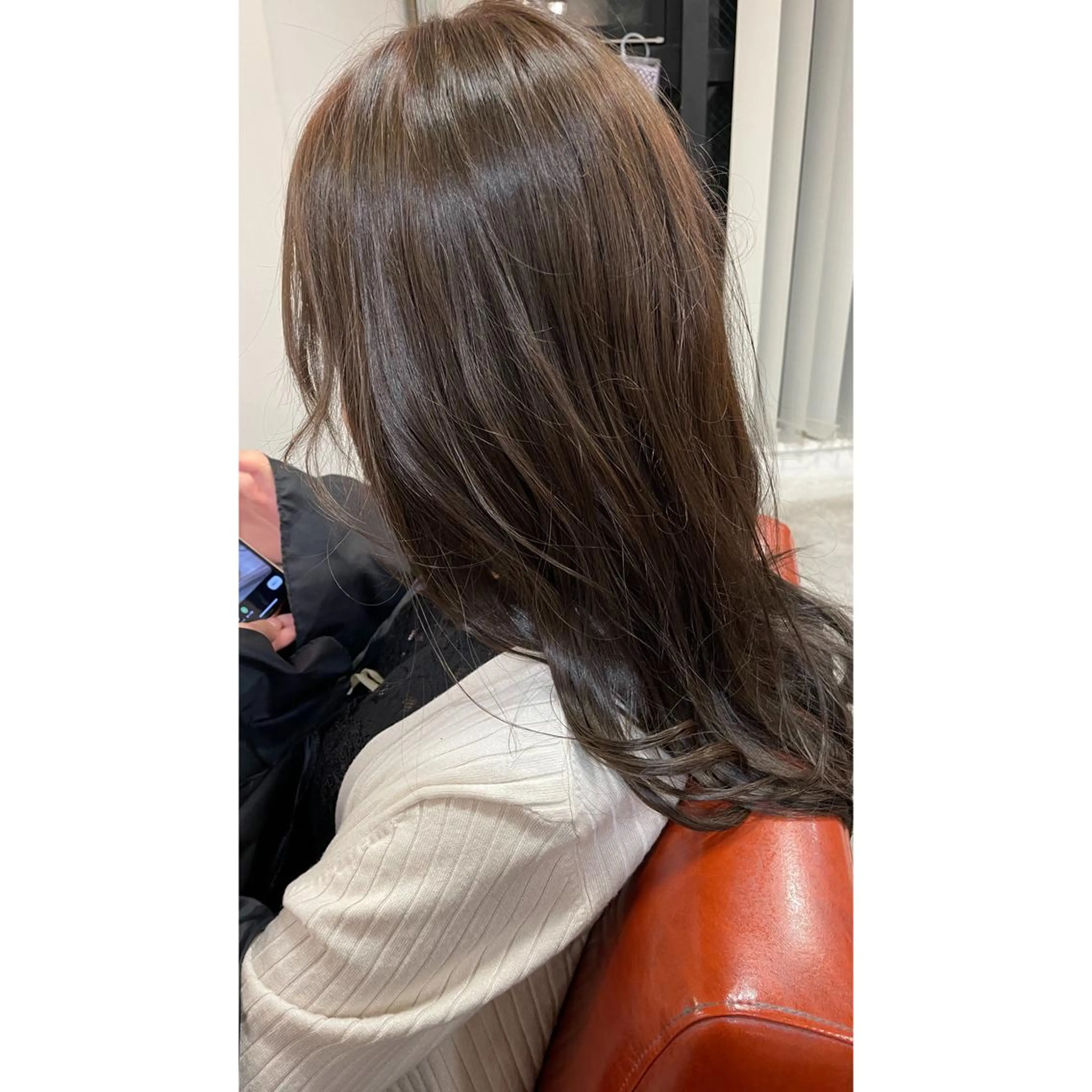 ロング カット ヘアカラー 縮毛矯正 トリートメント AGATES seltia所属・齊藤 賢祐のヘアスタイル