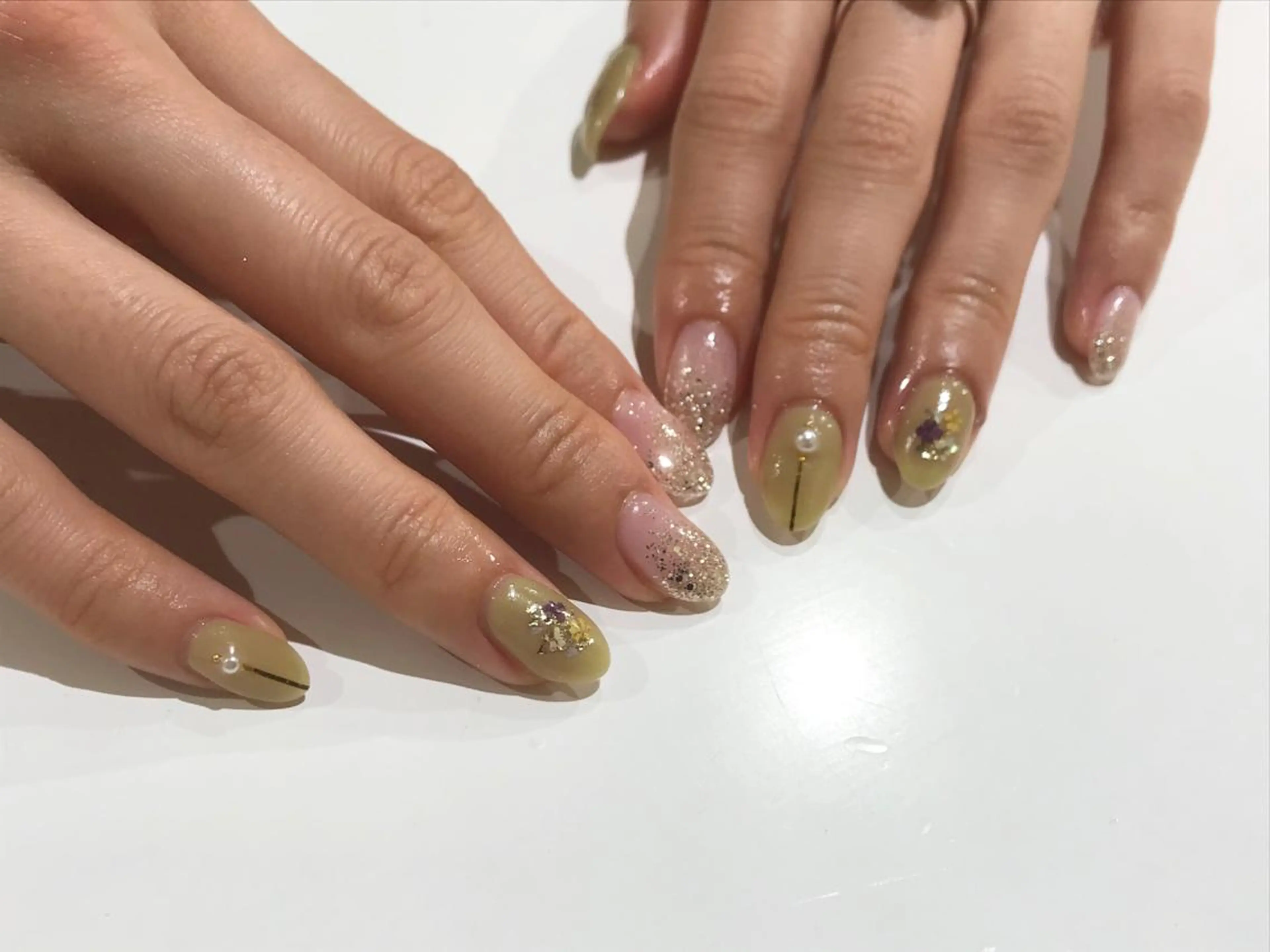 ネイル 舞田 苑香のネイルデザイン