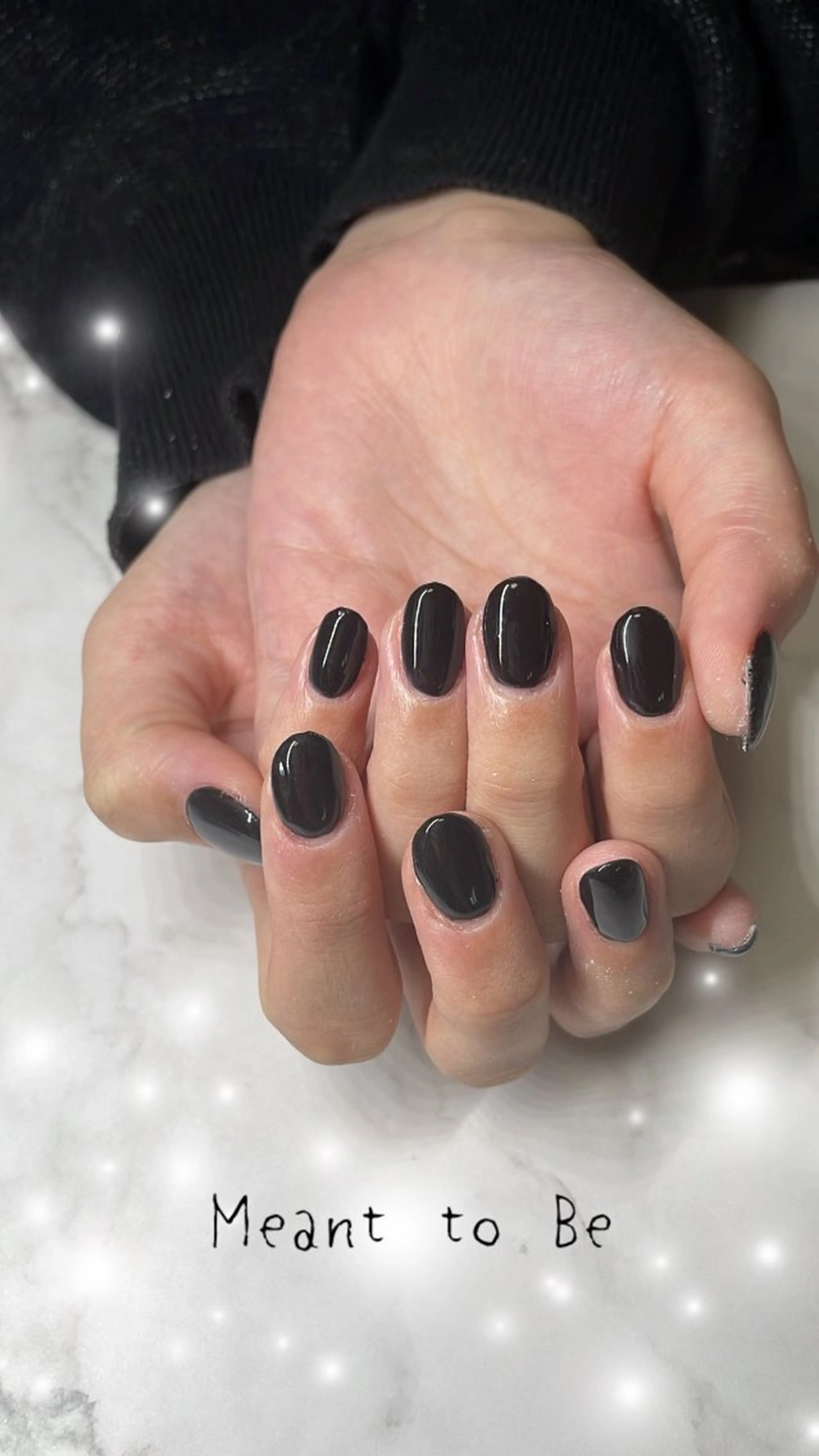 ネイル ジェルネイル パラジェル Meant to Be〜ご縁に感謝〜のネイルデザイン