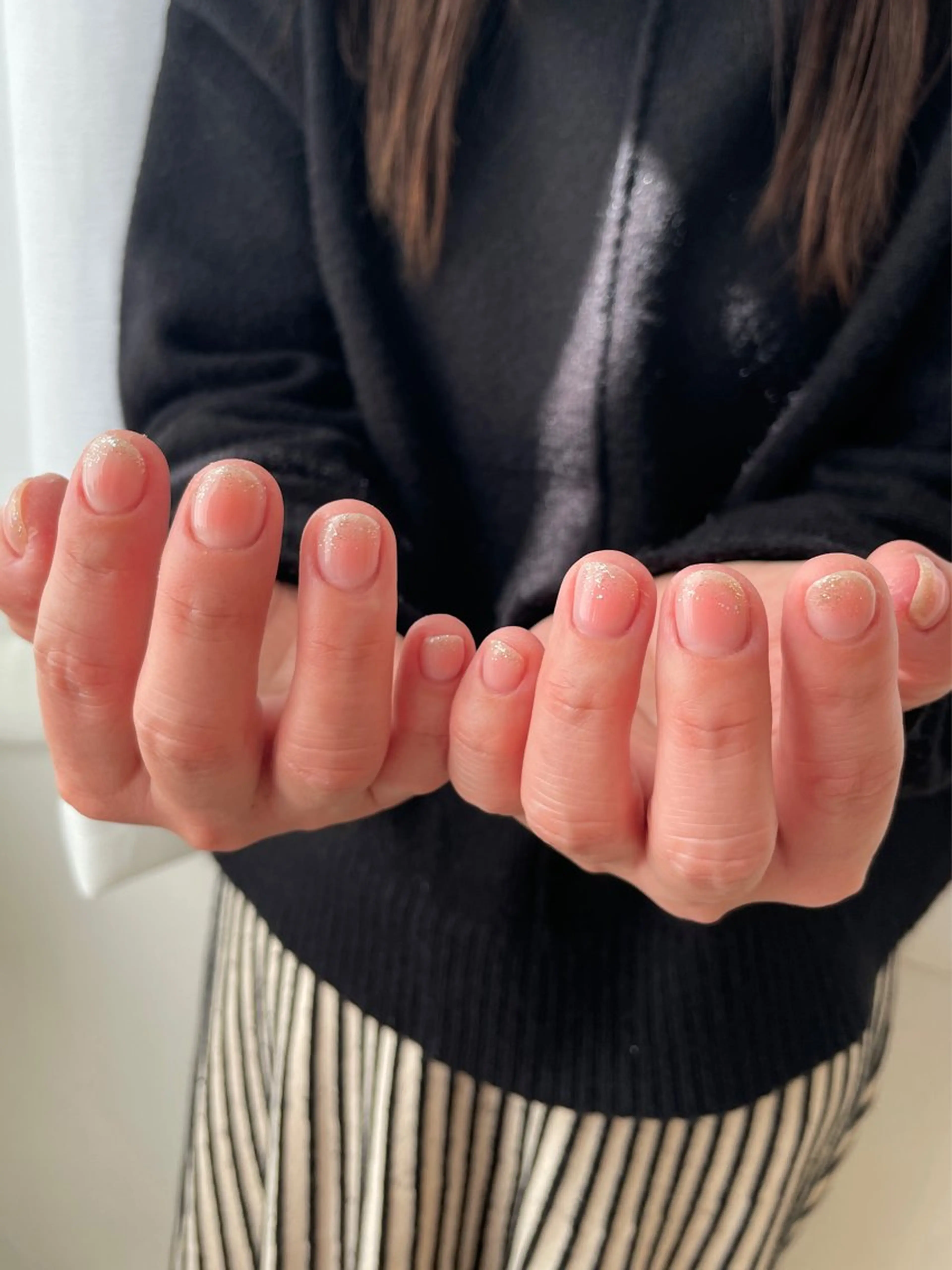 ネイル チークネイル ジェルネイル マグネットネイル ニュアンスネイル パラジェル ネイルサロンhotori所属・ネイルサロン hotoriのネイルデザイン