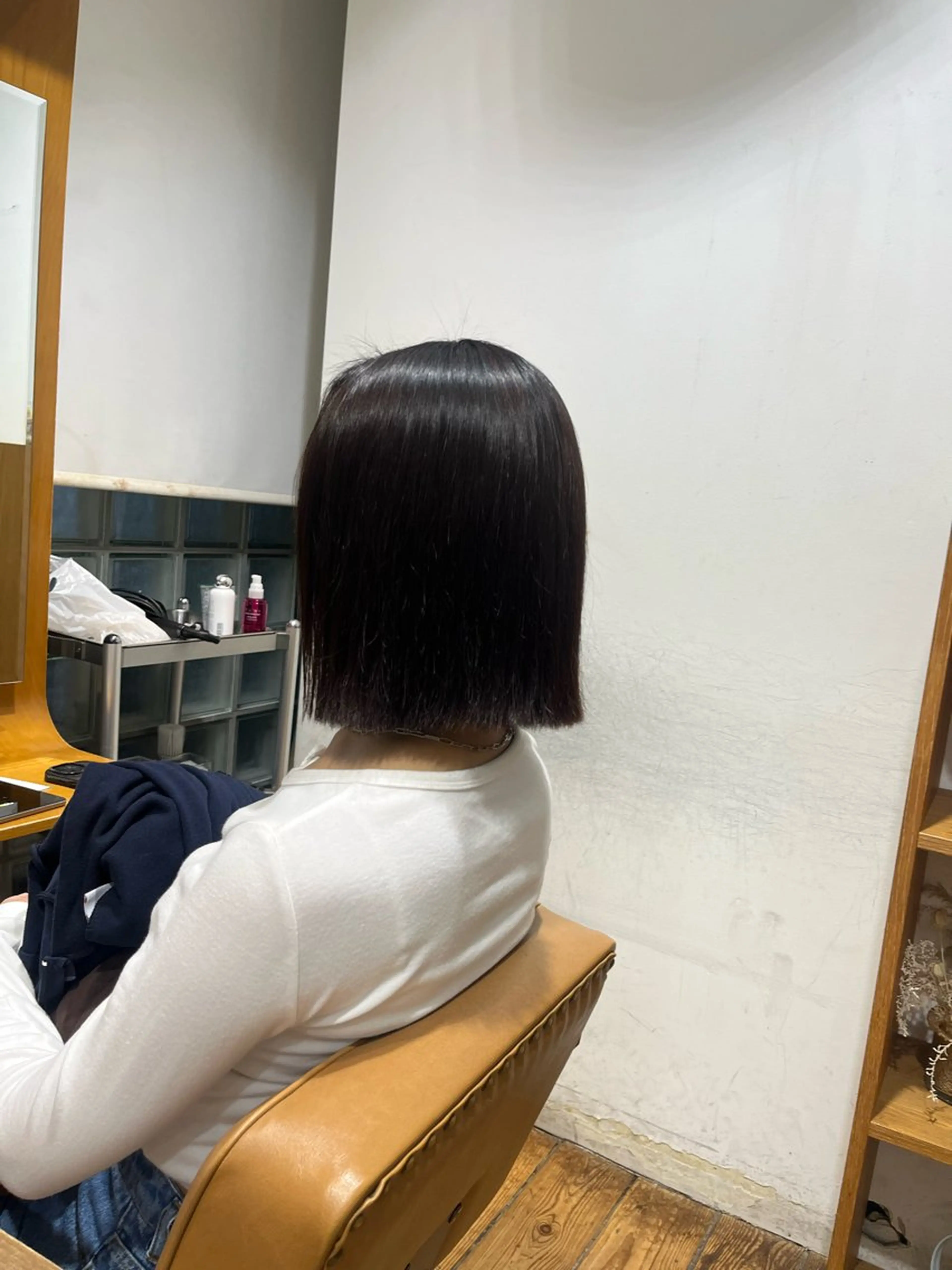 ミディアム ボブ カット/パーマモデル 募集🩵　yukaのヘアスタイル