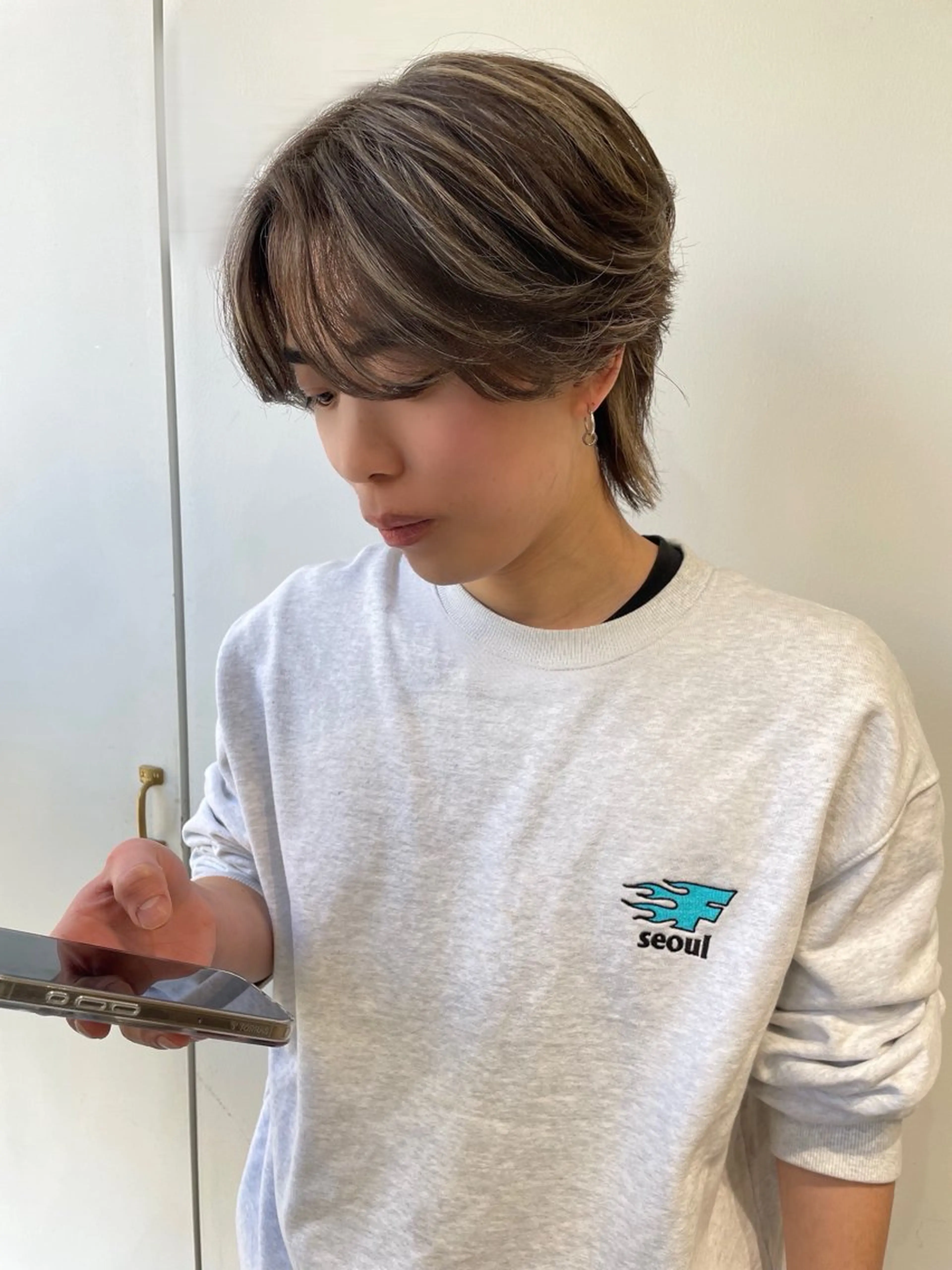 メンズ メンズハイライト LA.MIU★ 八王子店Mayuのヘアスタイル