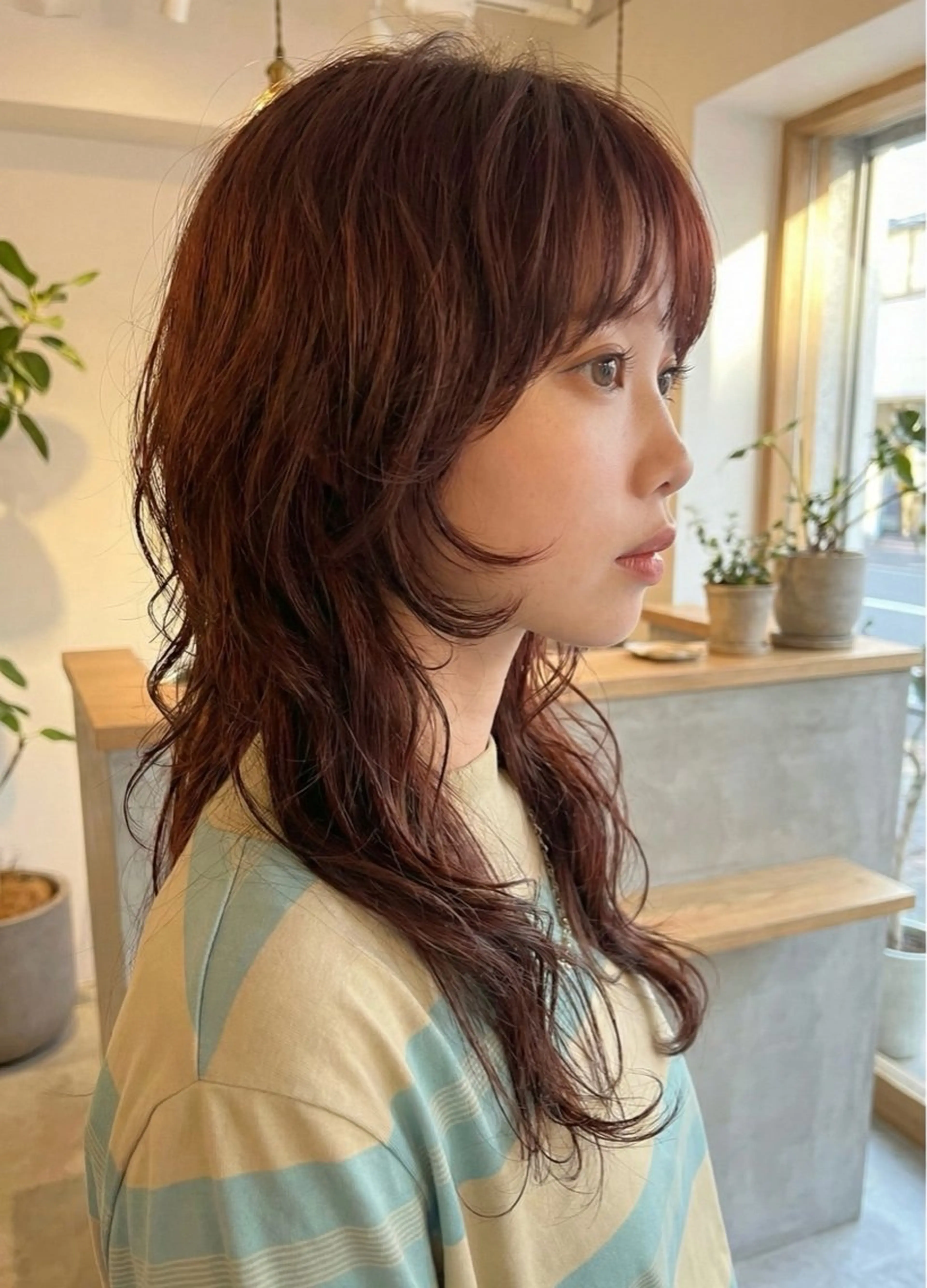 ミディアム カラー カット ヘアカラー トリートメント 20代、30代からの おしゃれ🍃笹岡航太のヘアスタイル