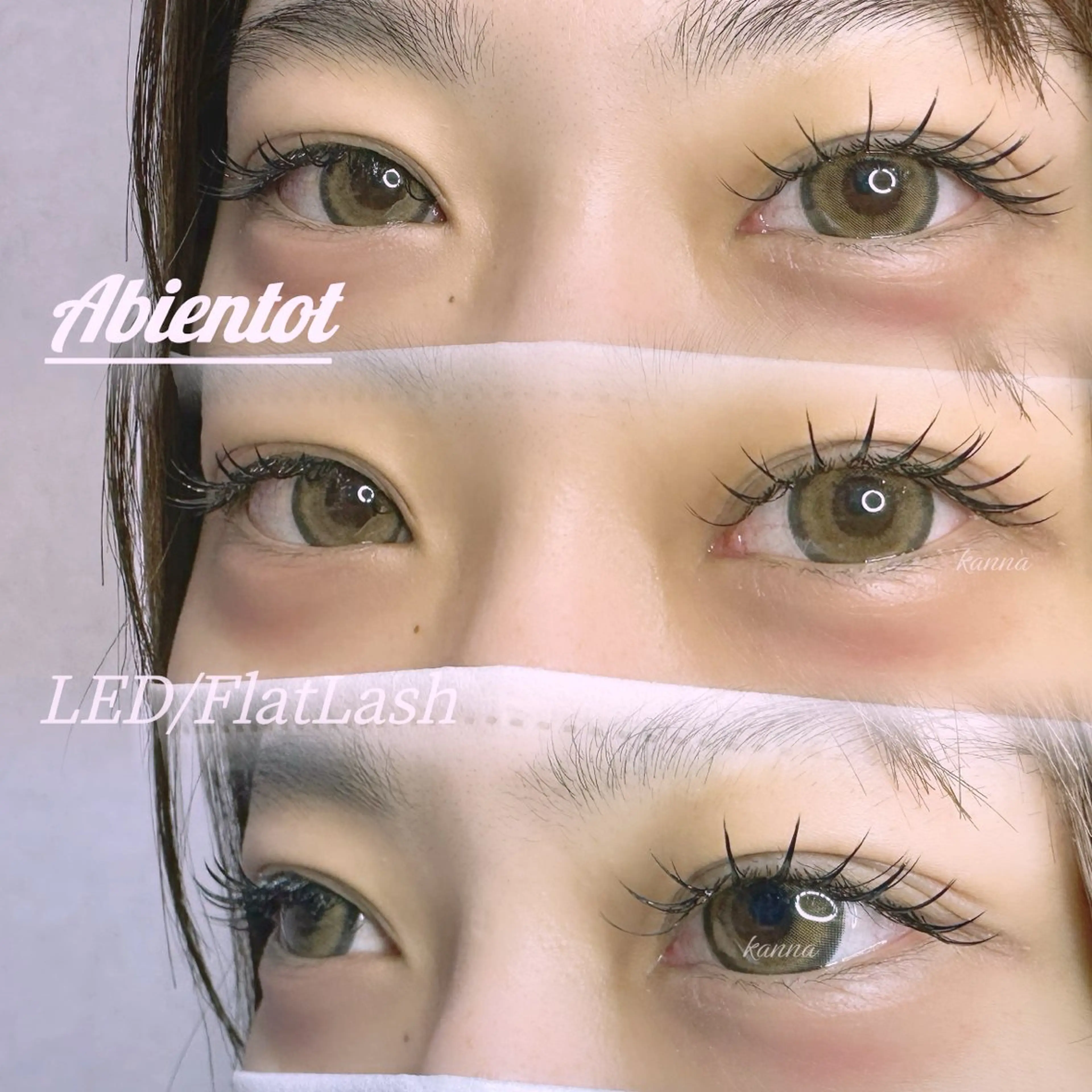 マツエク・マツパ Abientot Kannaのマツエク・マツパデザイン