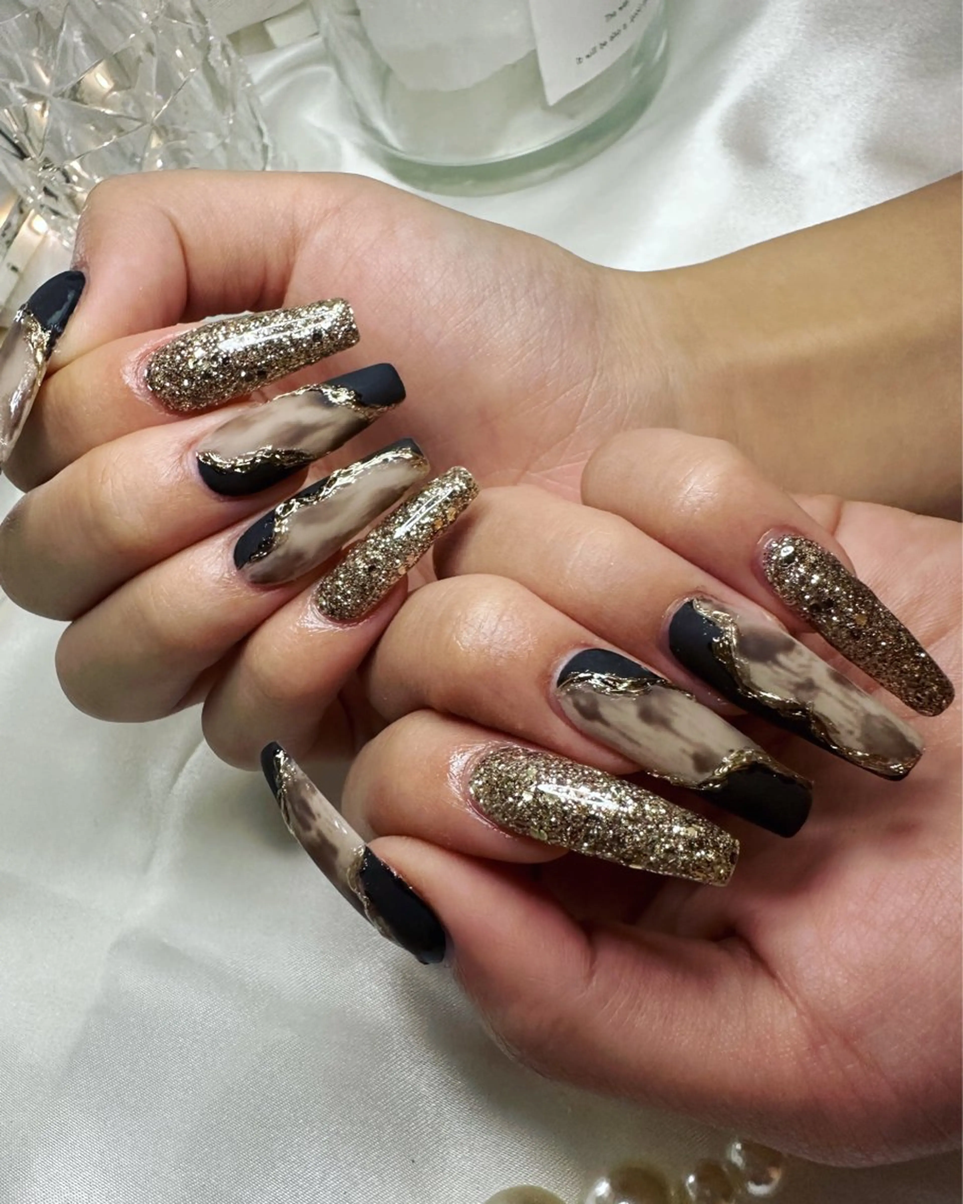 ネイル ジェルネイル ロングネイル Nailsalon SKiのネイルデザイン