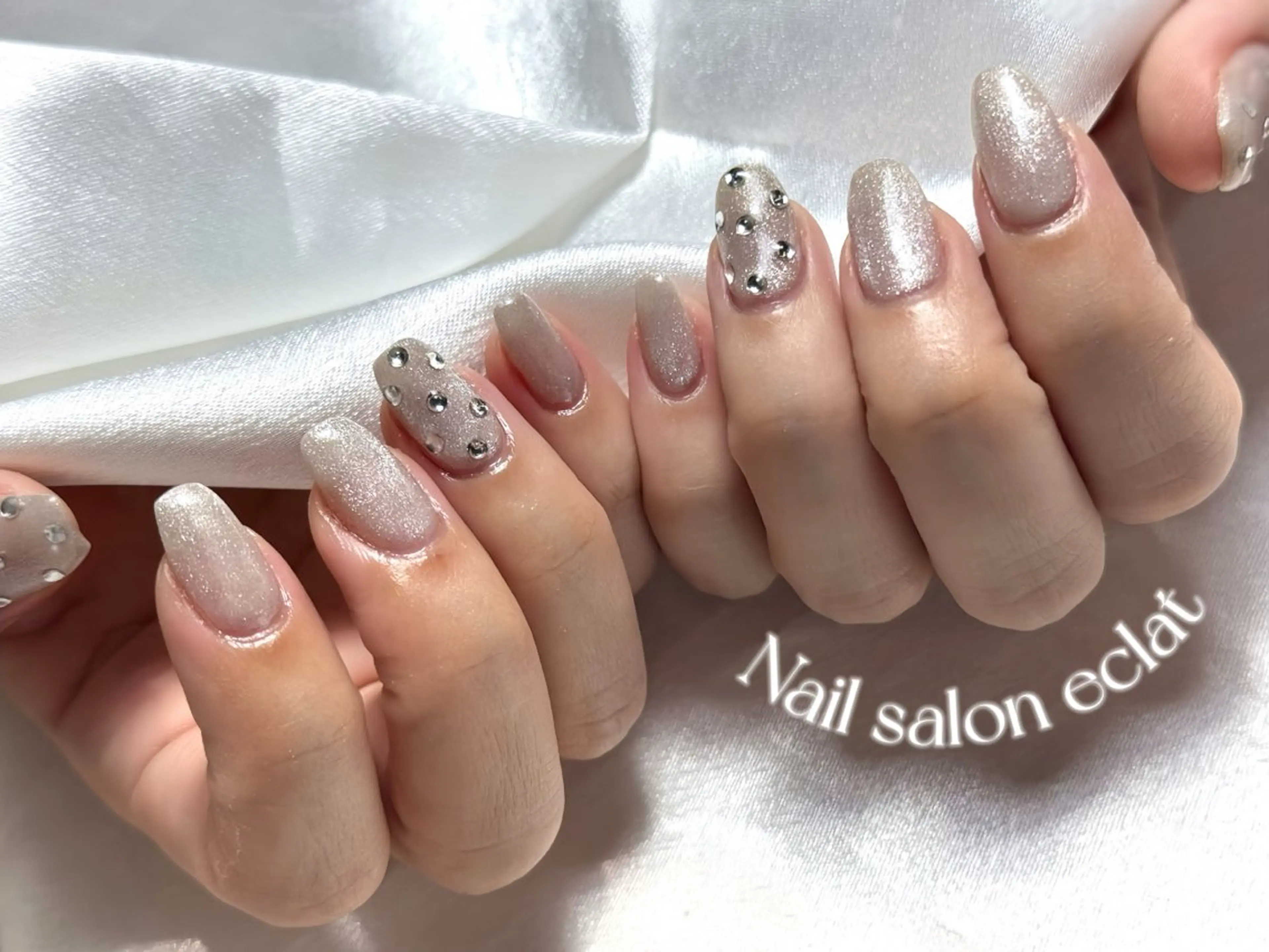 ネイル オフィスネイル ハンドネイル éclat ⸝꙳.⋆ 栄｜久屋大通のネイルデザイン
