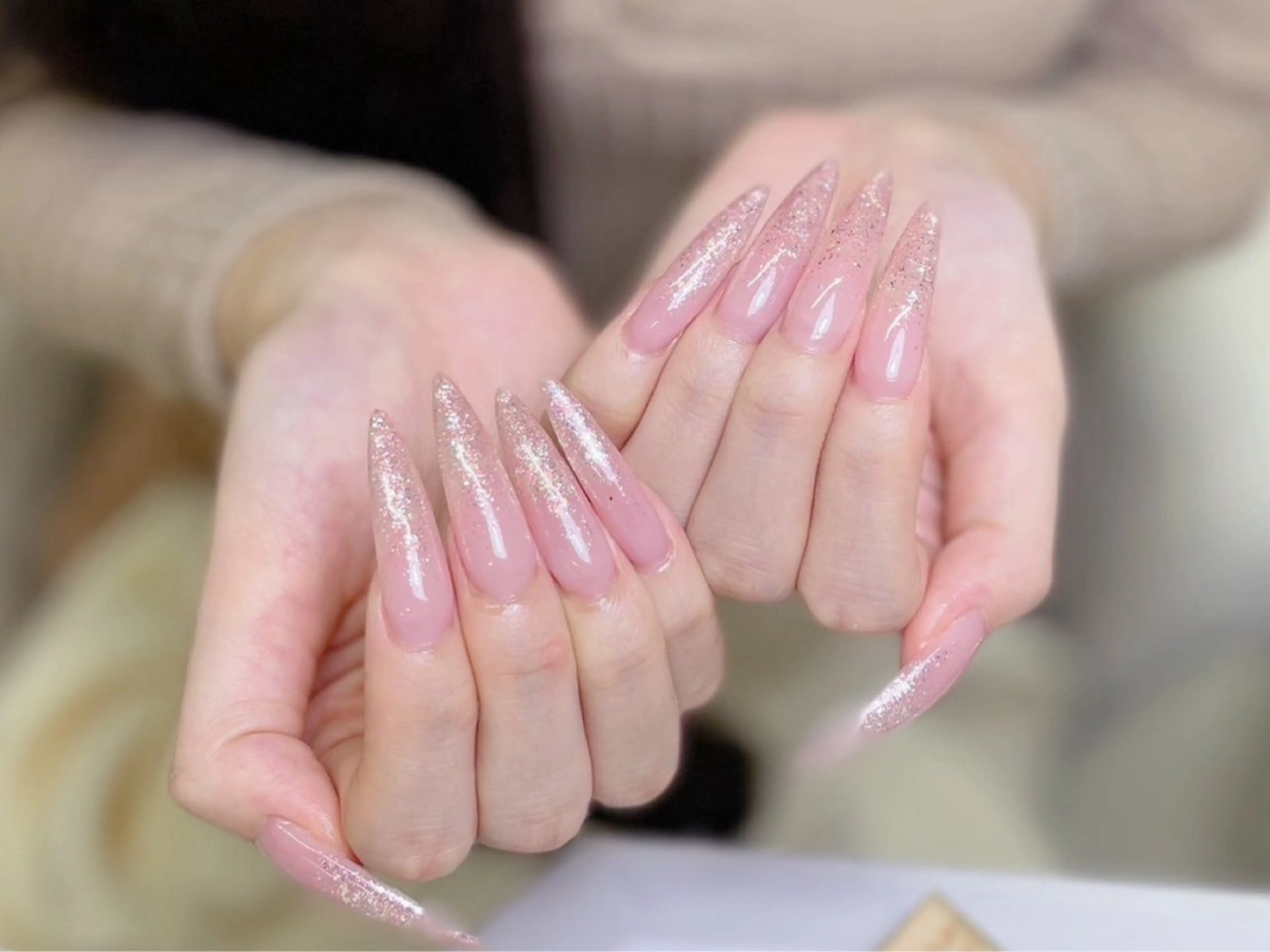 ネイル ロングネイル ハンドネイル lucky nail 歌舞伎町のネイルデザイン