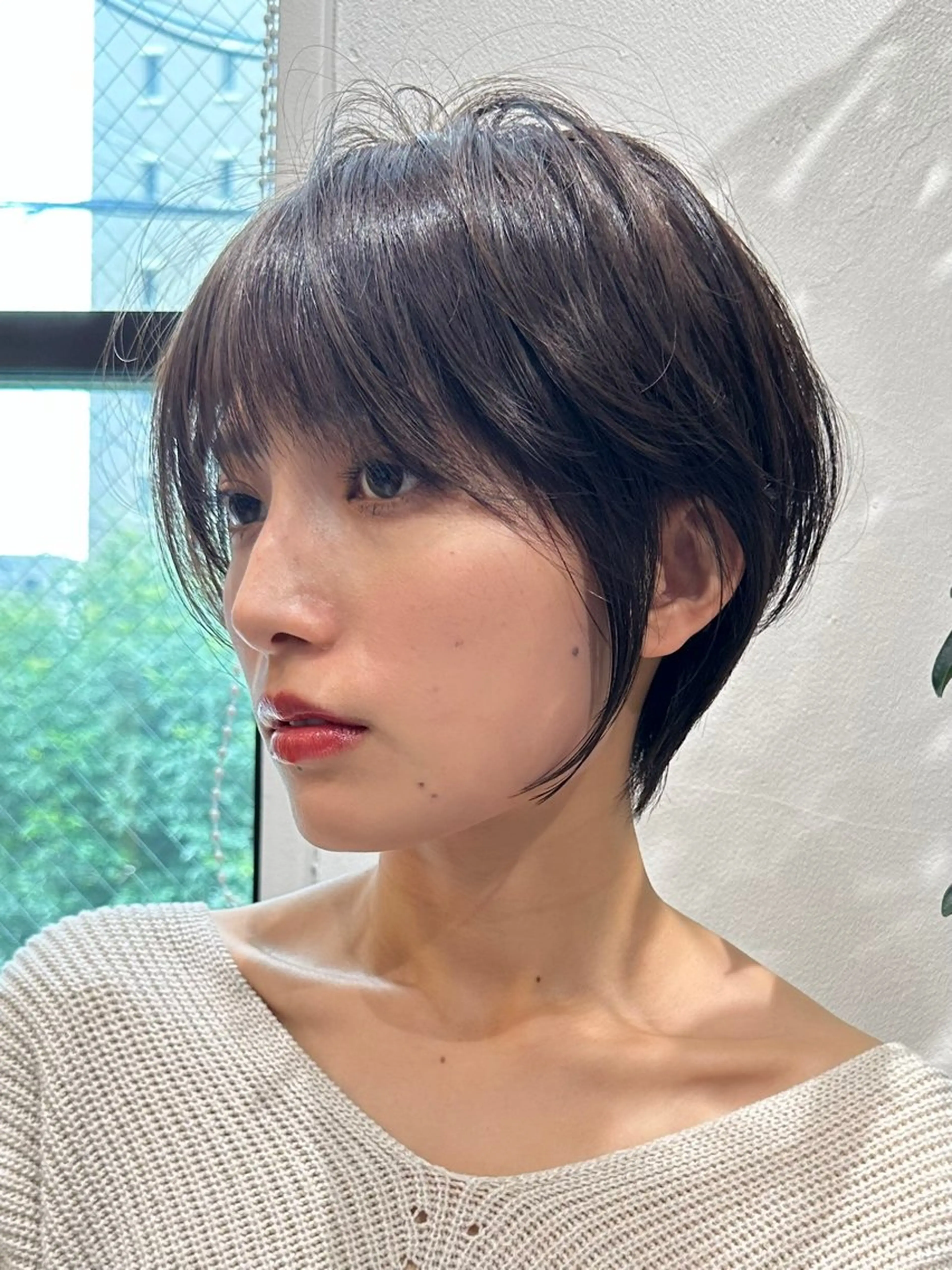 ショート ショートヘア 小顔カット カット ヘアカラー トリートメント ヘッドスパ taiga ショート /レイヤー/矯正🌈のヘアスタイル