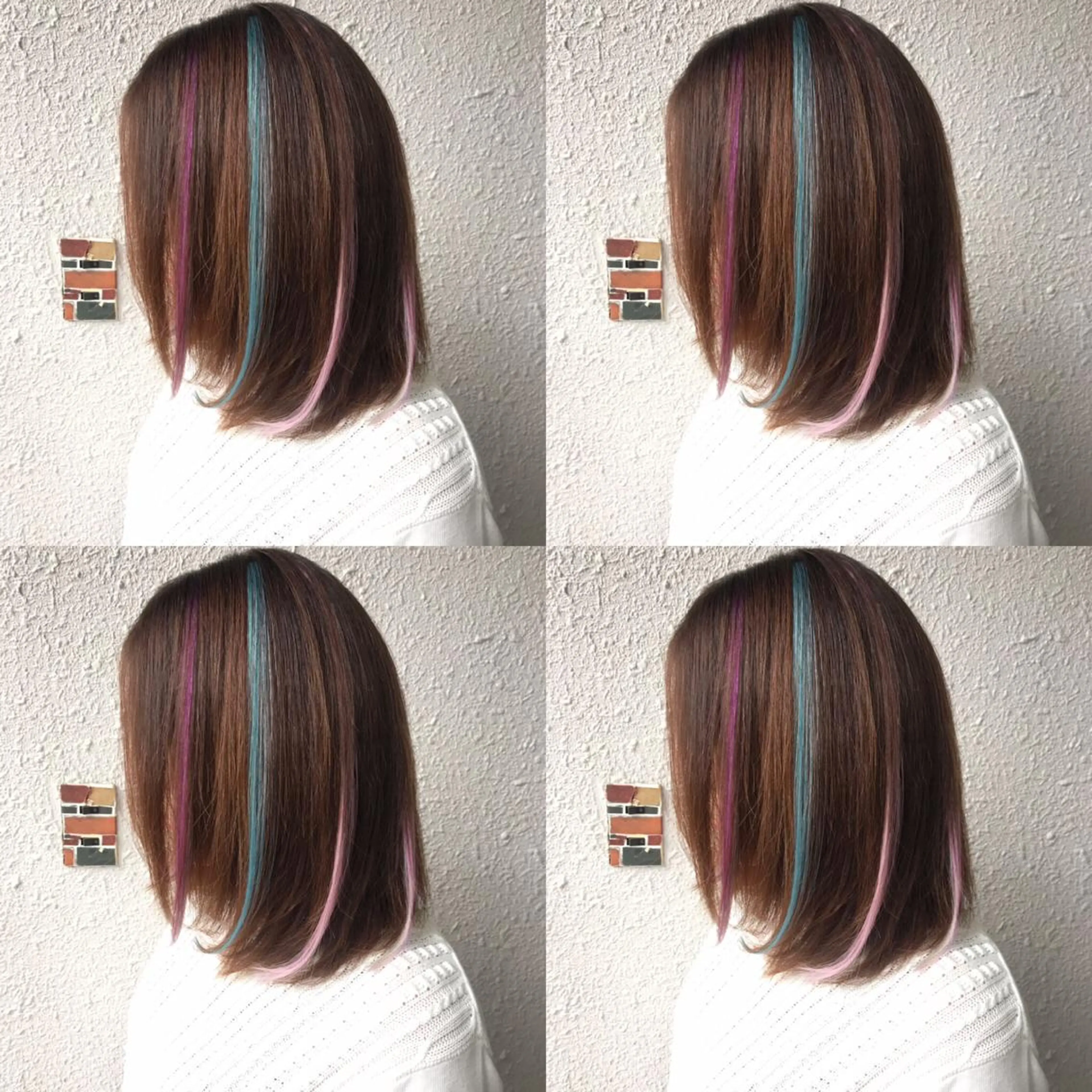 セミロング eye エクステ専門店Rのヘアスタイル