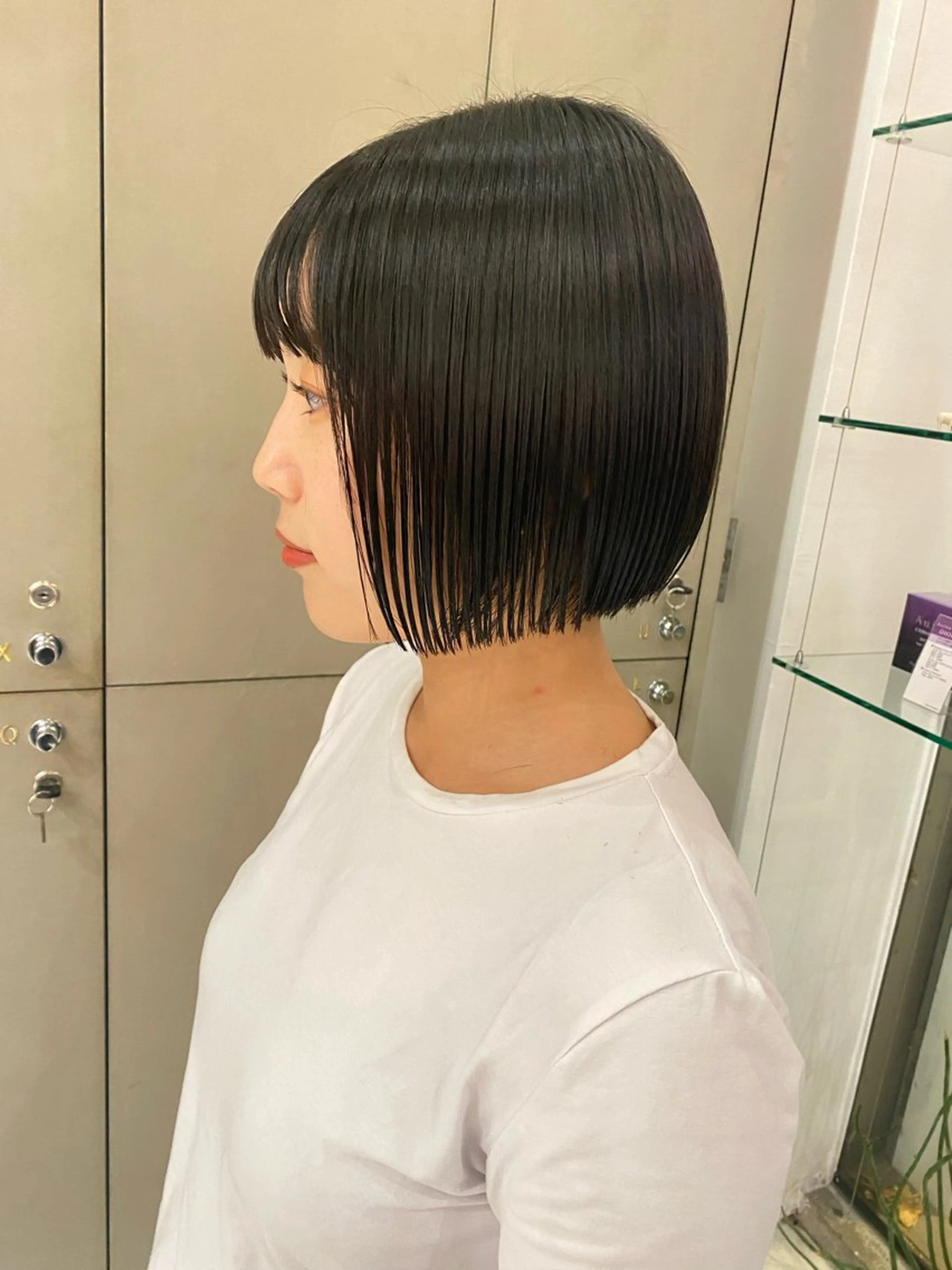 ショート ｱｵﾇﾏﾐﾕ☁️ /ボブ/ハイトーン/のヘアスタイル