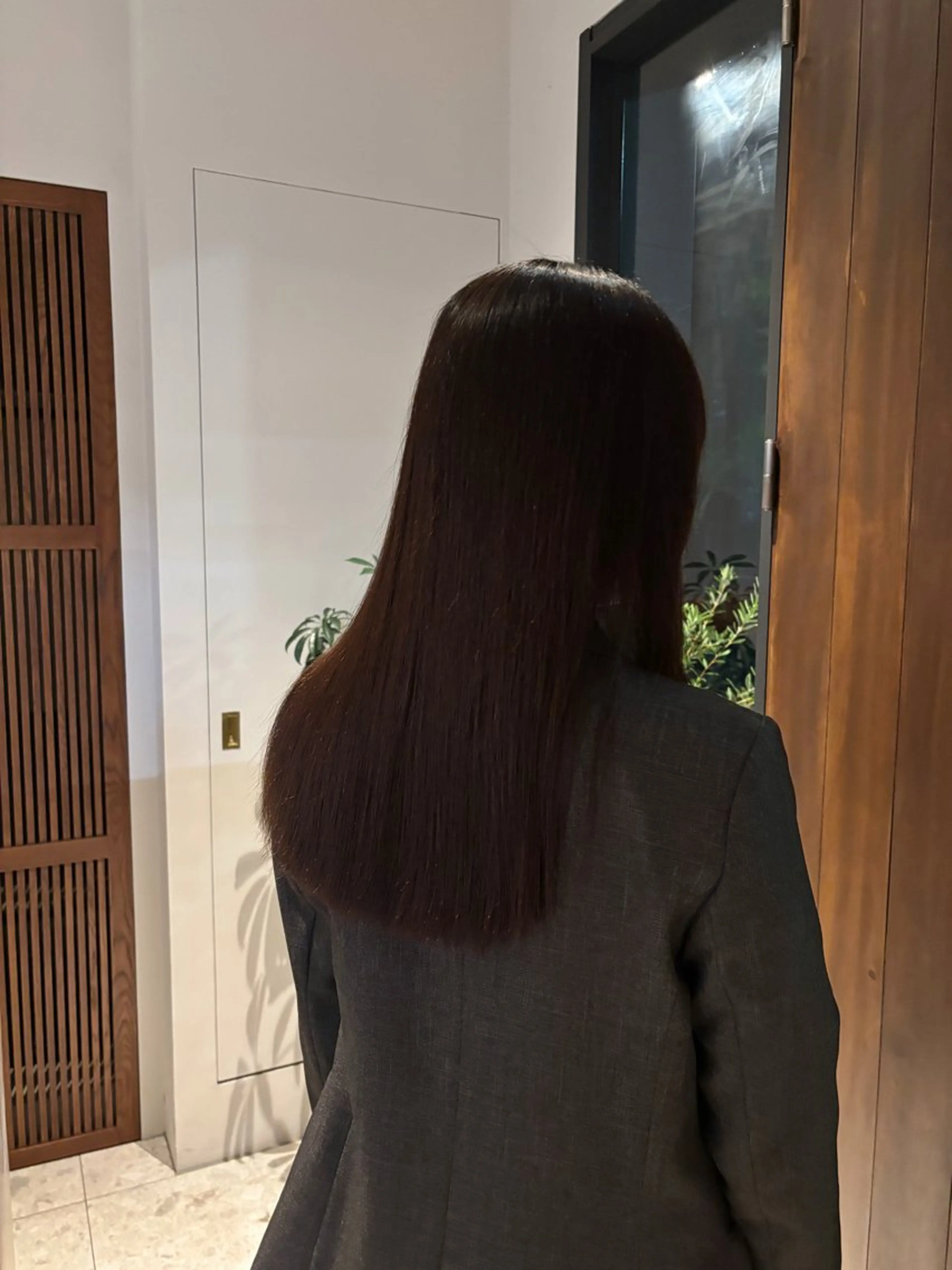 ストレートパーマの写真