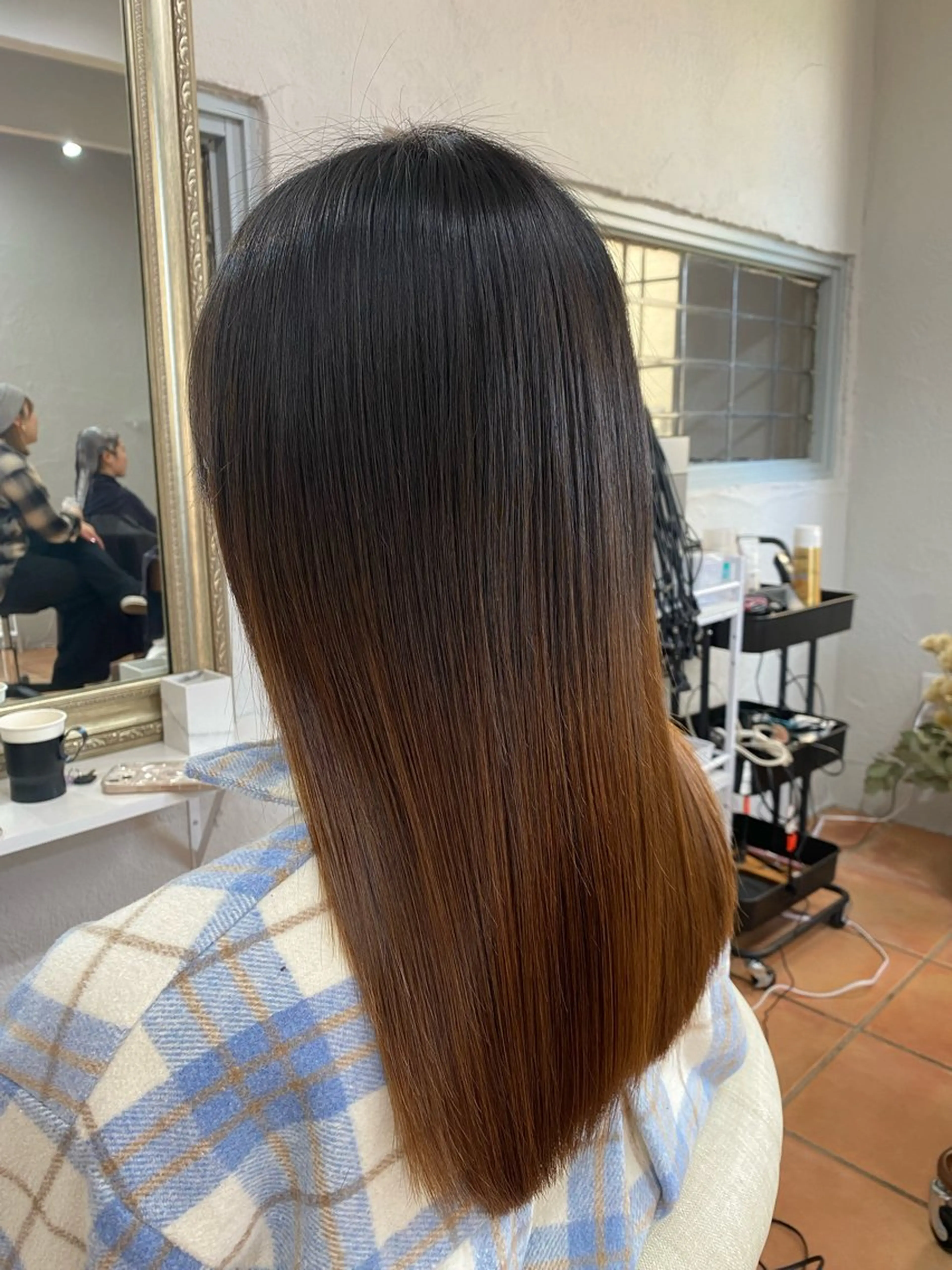 セミロング 髪質改善美容室bokuno3号店所属・MAYU🩶土浦/ 髪質改善/矯正のヘアスタイル