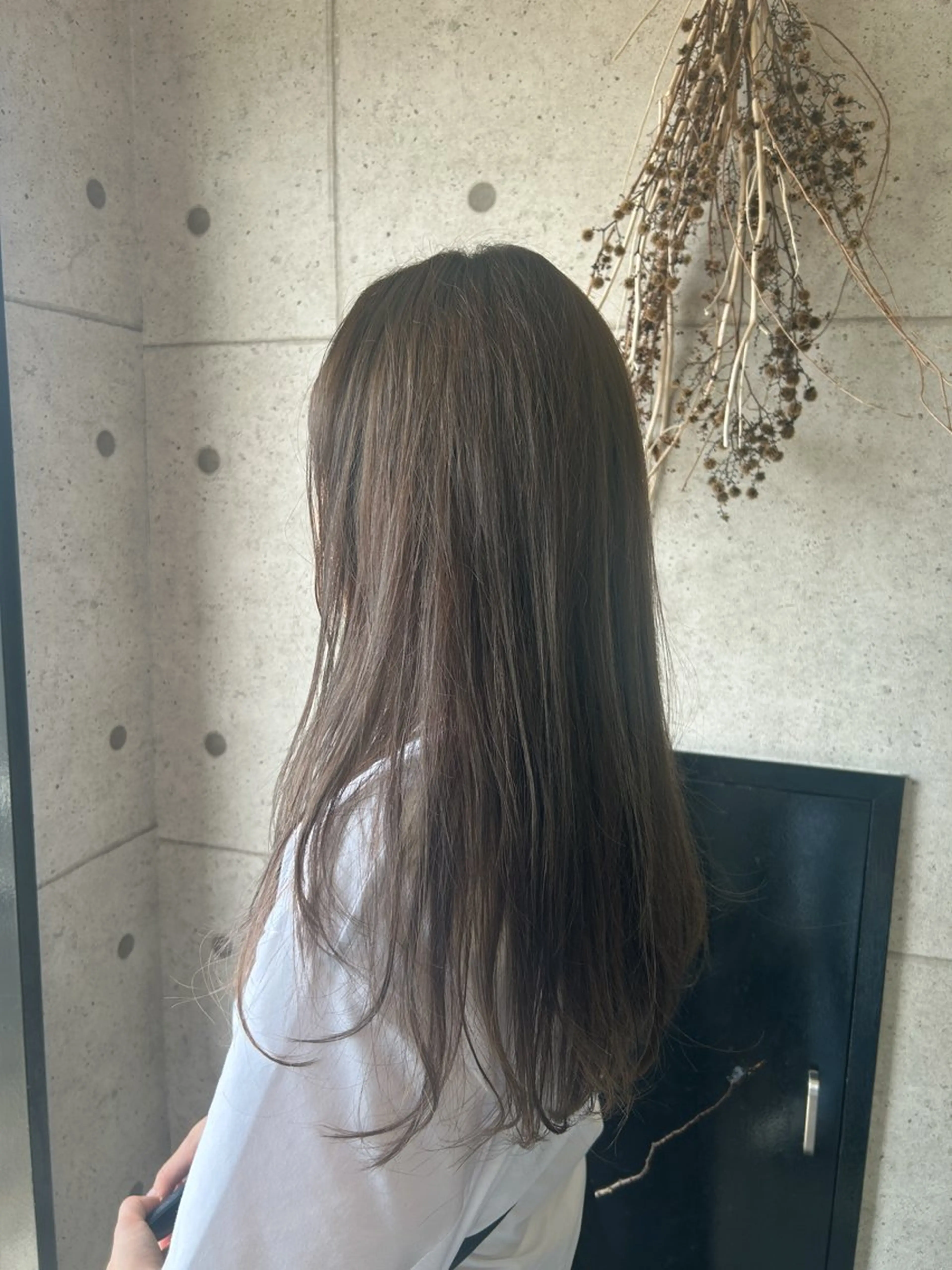 ロング カラー Noah所属・折下 はるかのヘアスタイル