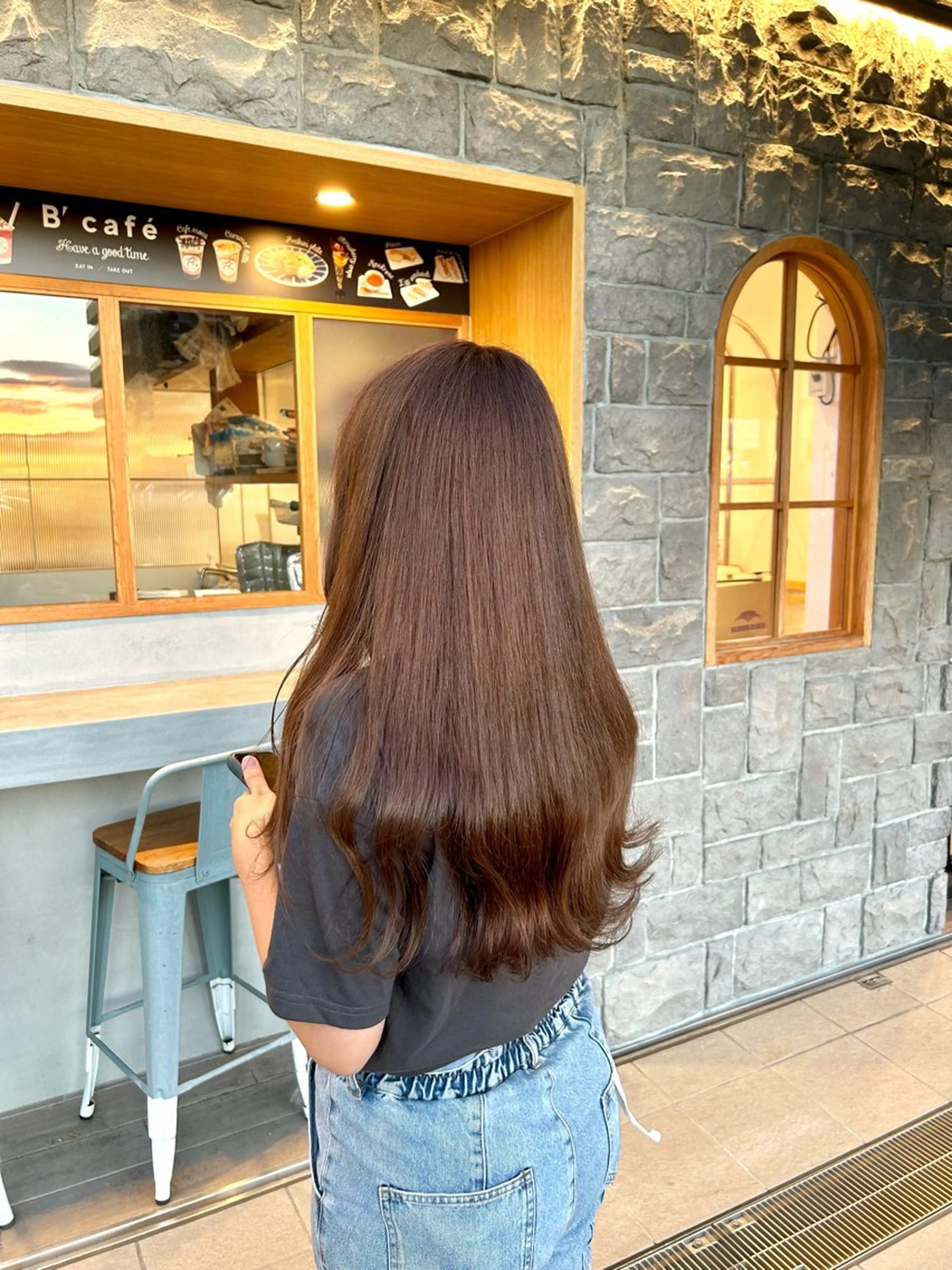 ロング カラー カット ヘアカラー 辻 雅也のヘアスタイル