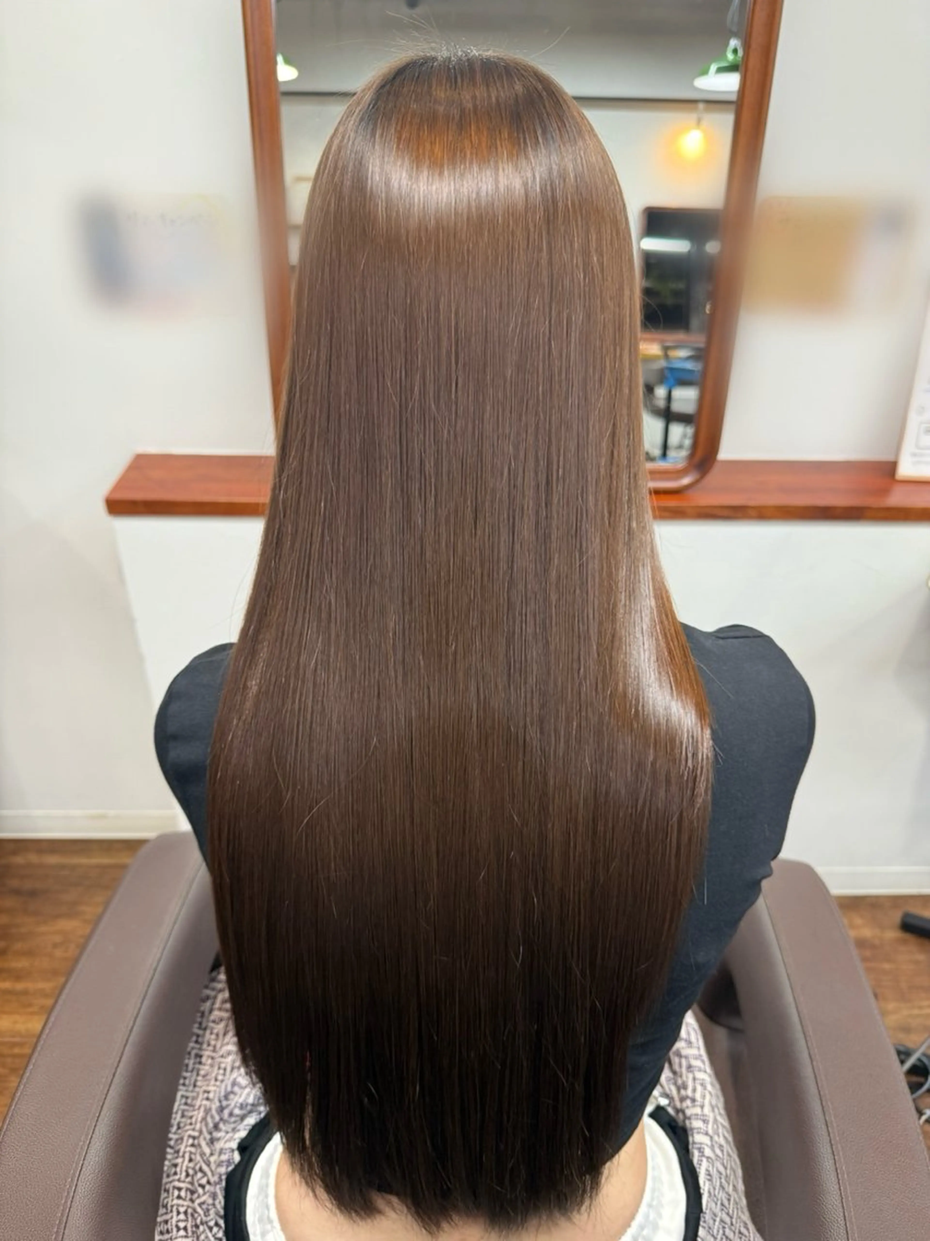 ロング パーマ ストレートパーマ hair make bokka所属・須谷 由李のヘアスタイル