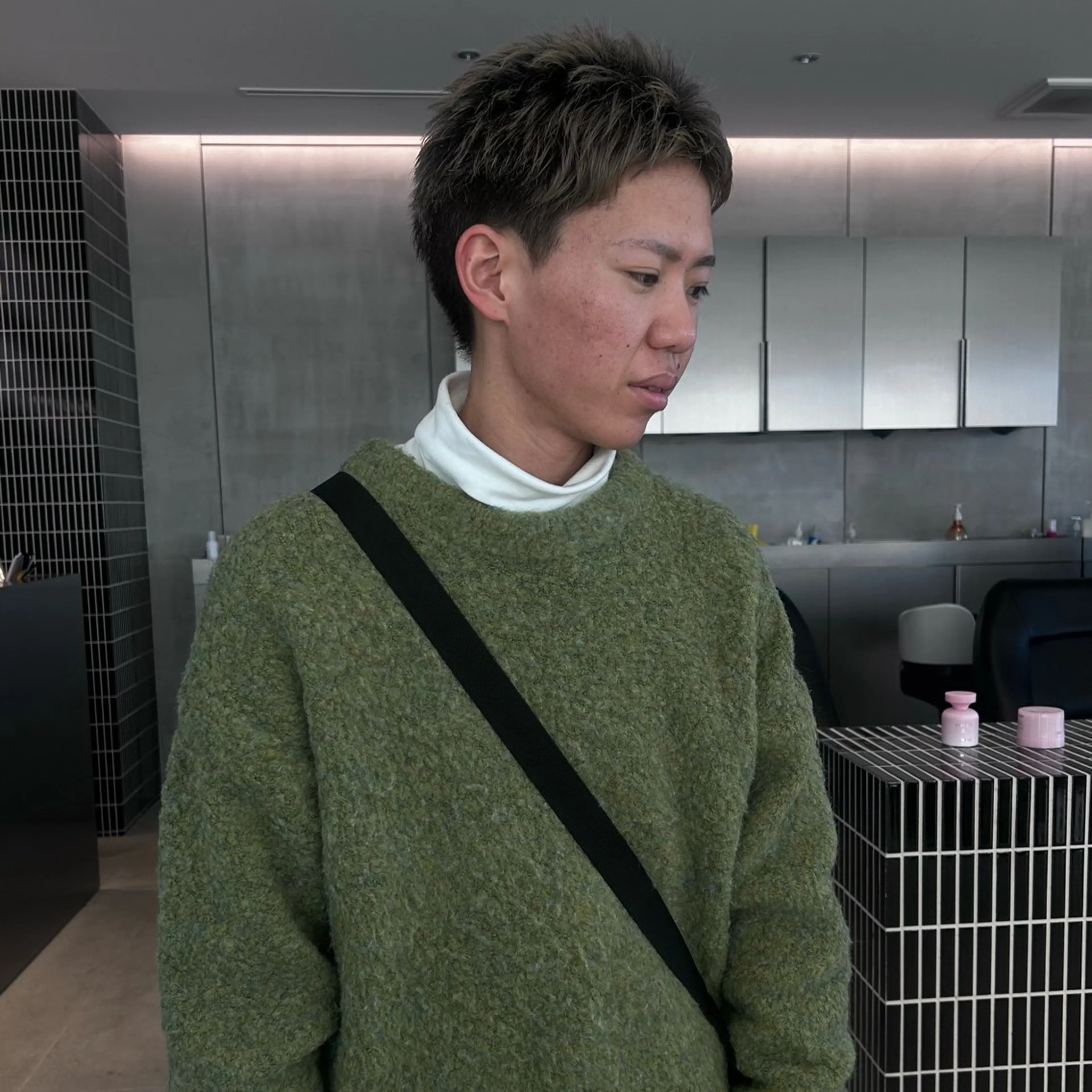 メンズ カット トリートメント カット/パーマ / 淡色/Rinoのヘアスタイル