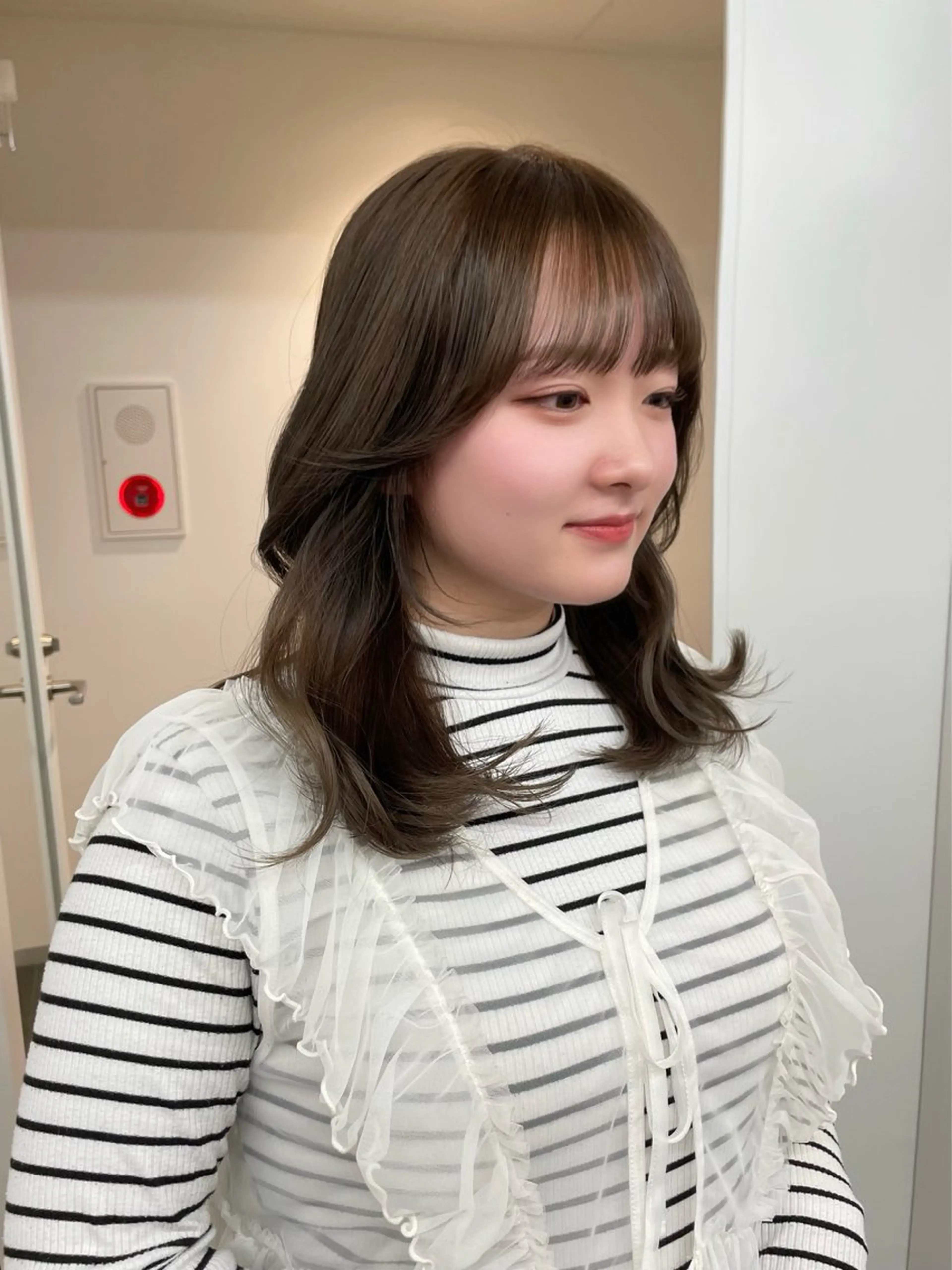 ロング カット トリートメント レイヤーパーマ/ ショートパーマ/横浜のヘアスタイル