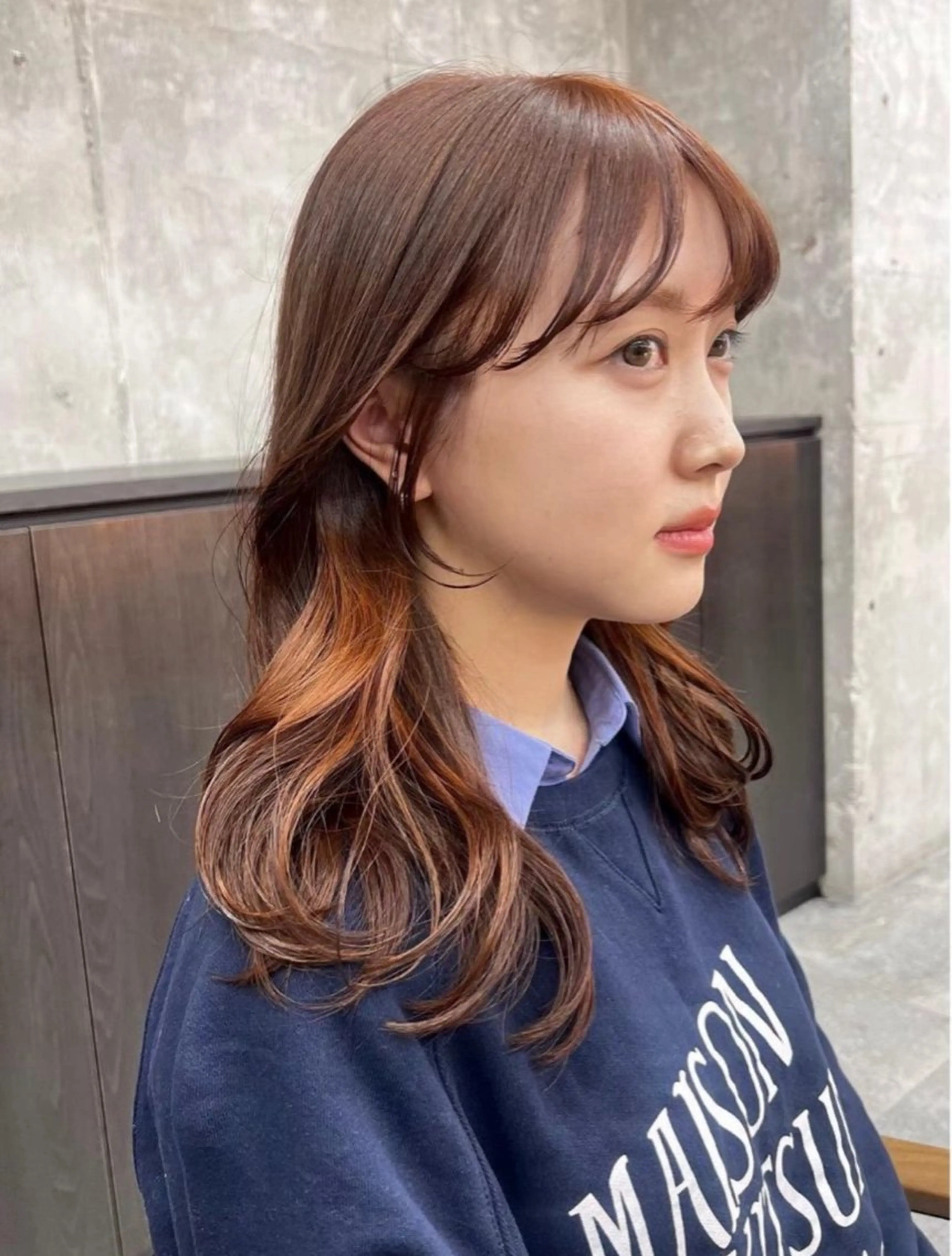 【☘️ロング限定☘️】イヤリングカラー+全体カラーの写真