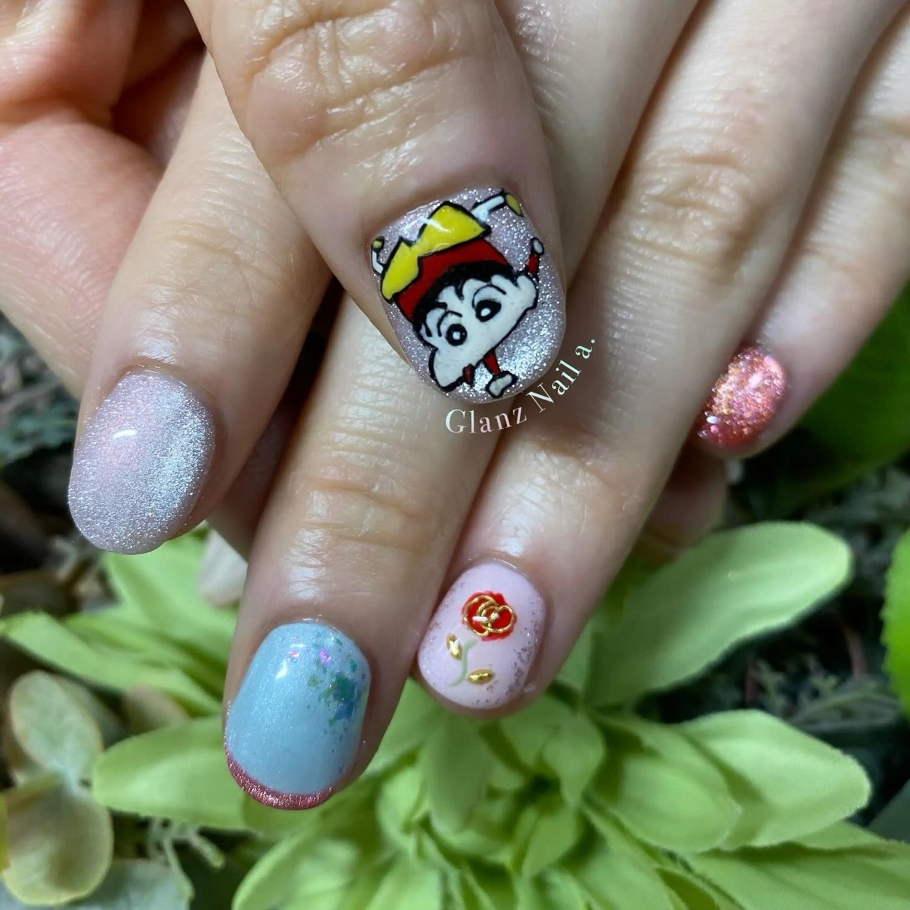 ネイル フレンチネイル Glanz  Nail aのネイルデザイン