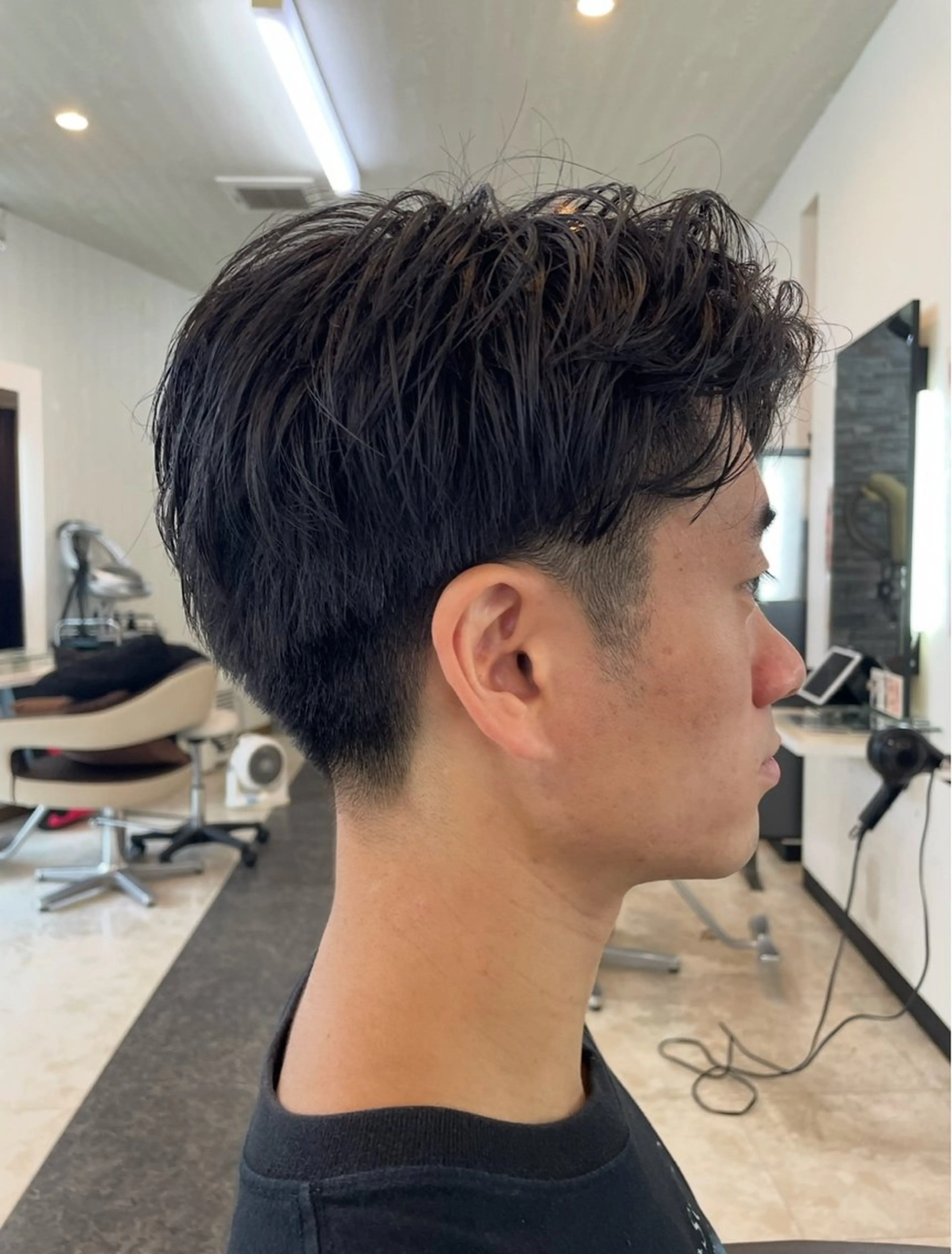 メンズ 甲田 和生のヘアスタイル