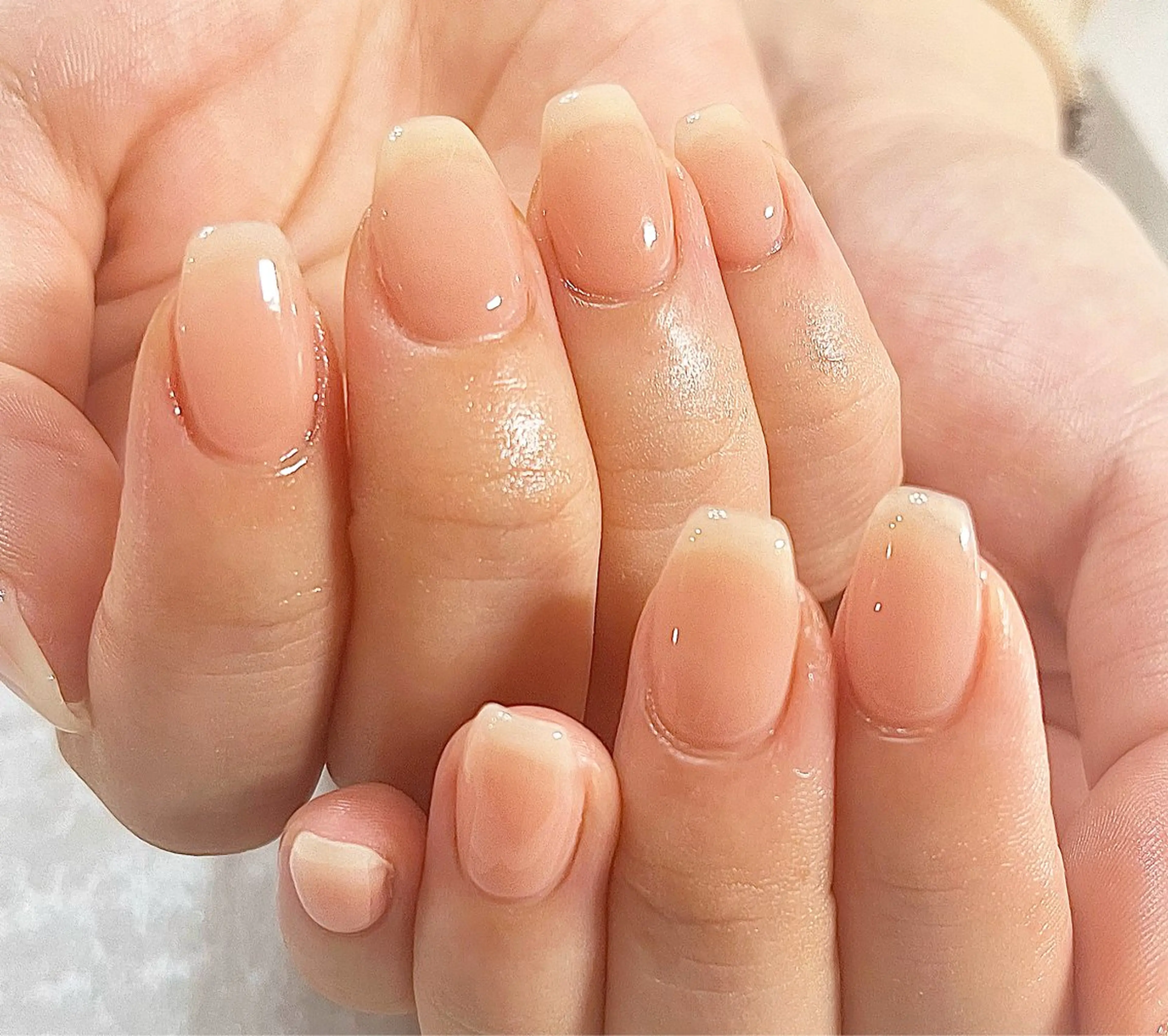 ネイル グラデーション シンプルネイル ハンドネイル nailsalonMIR所属・ネイルサロン ミールのネイルデザイン