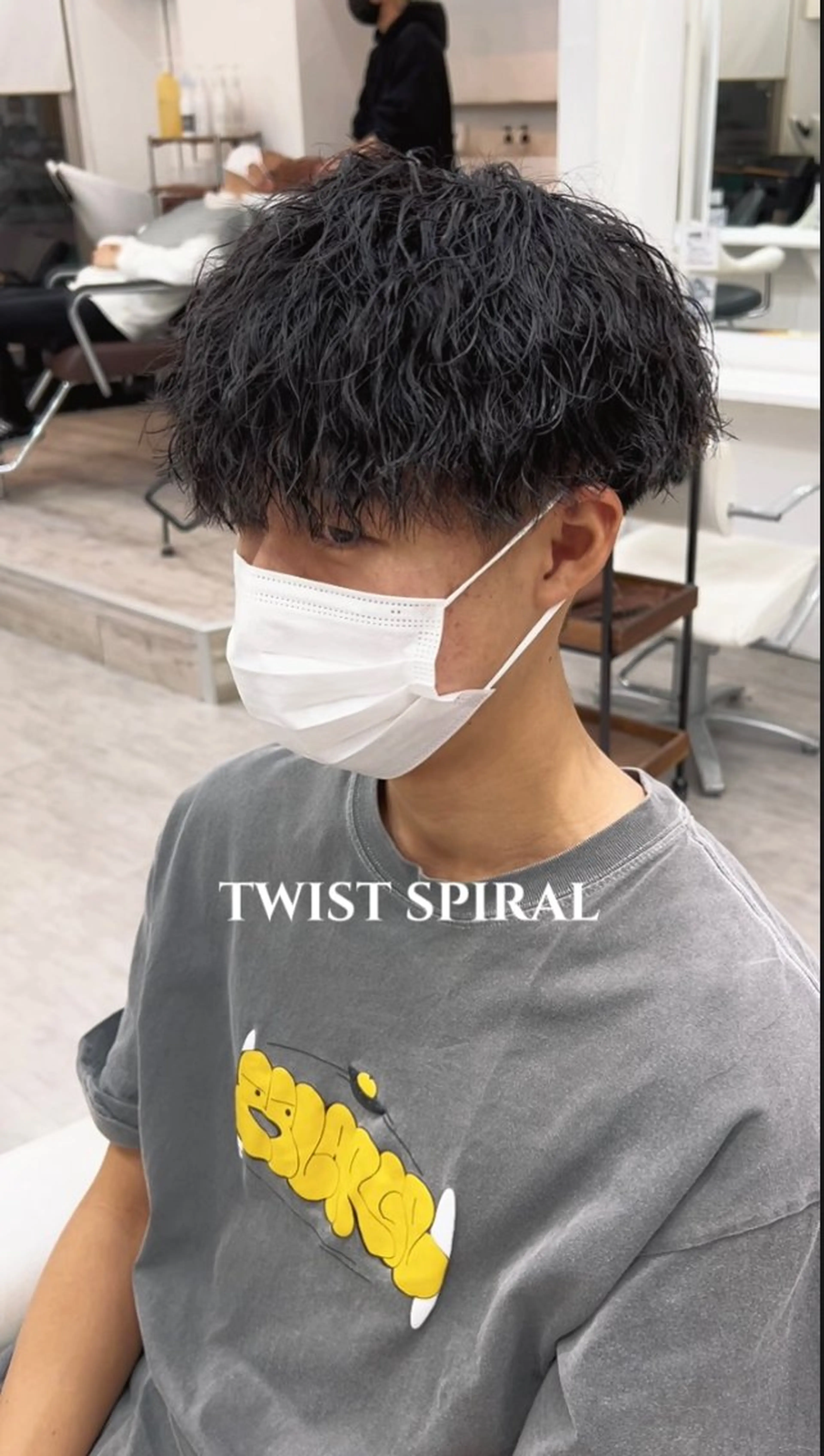 ショート メンズパーマ/縮毛 超特化/tomokiのヘアスタイル