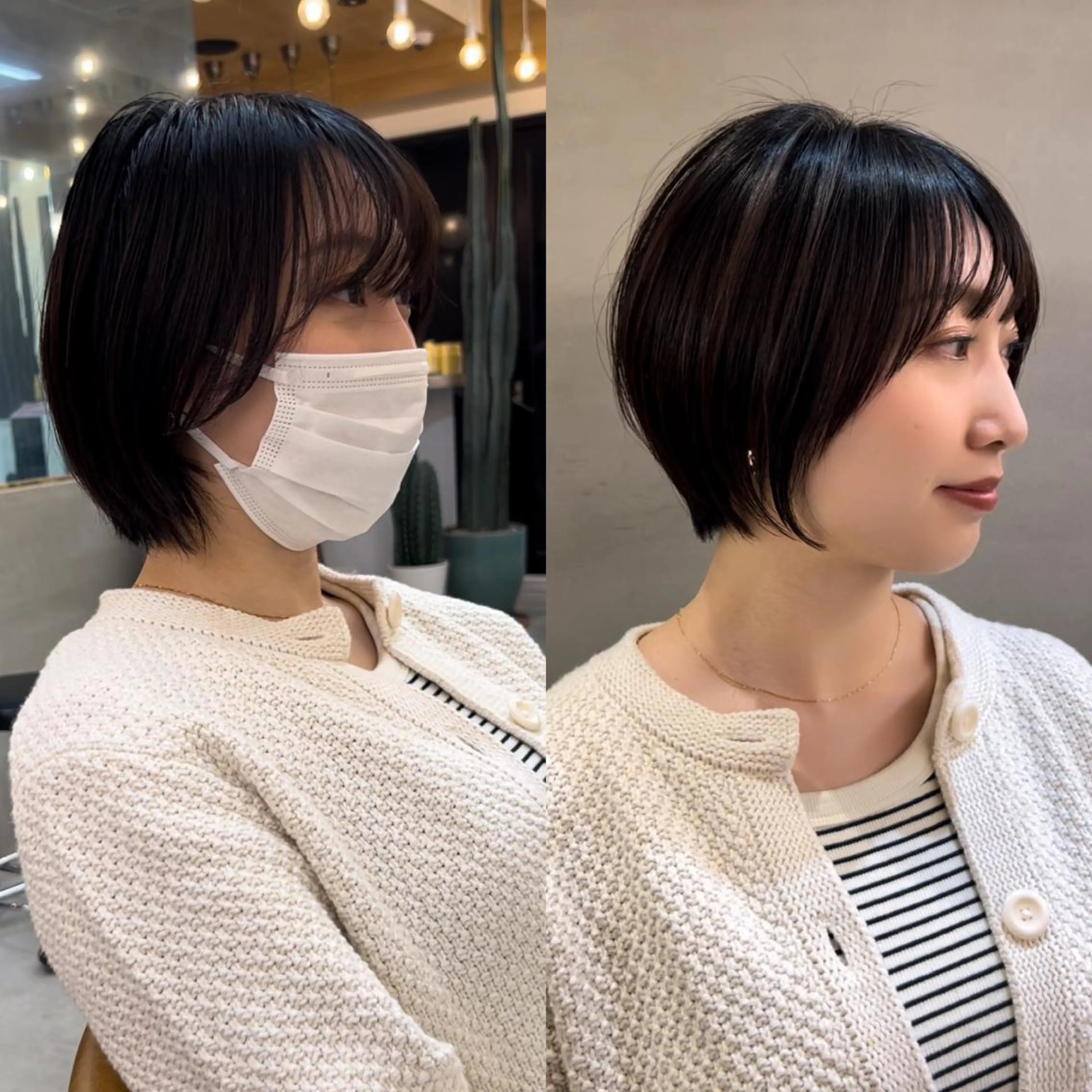 ショート カット ヘアカラー トリートメント サロウィン銀座RAYⅡ所属・❣️髪質改善/ 美髪矯正/沼座悠人のヘアスタイル