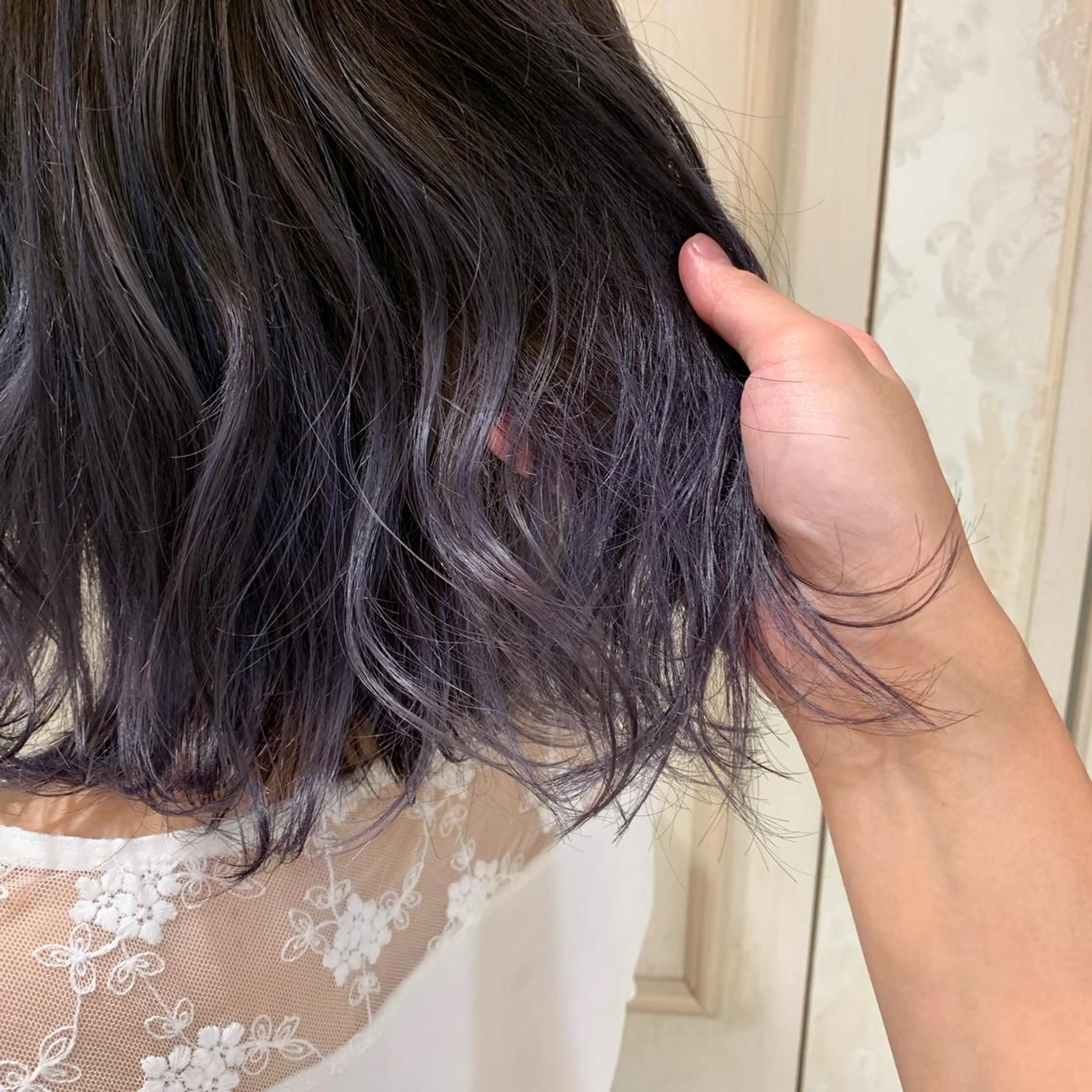 カラー サソウ ユリエ🥥のヘアスタイル