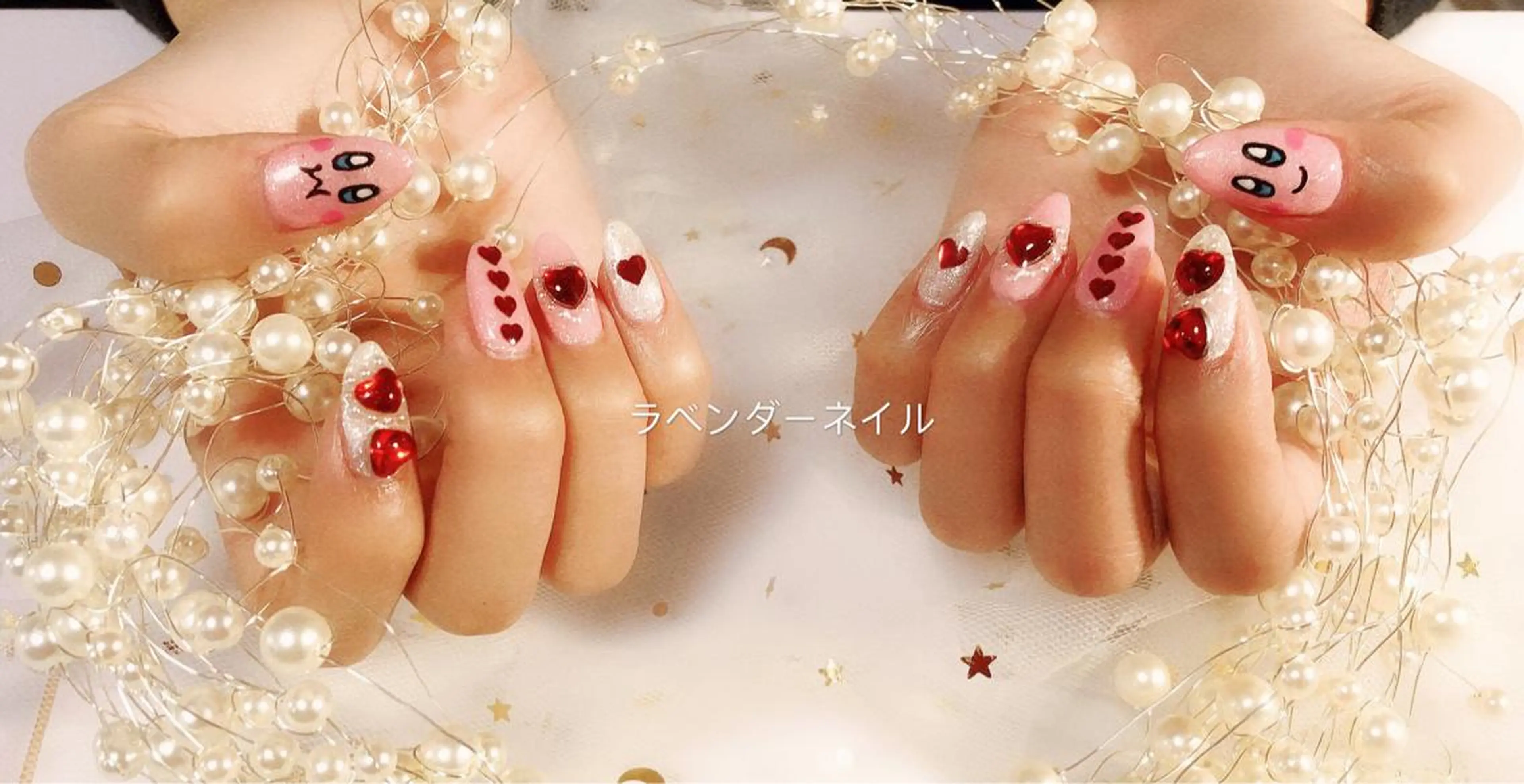 ネイル ラベンダー💖日暮里 ルル💖ネイルのネイルデザイン