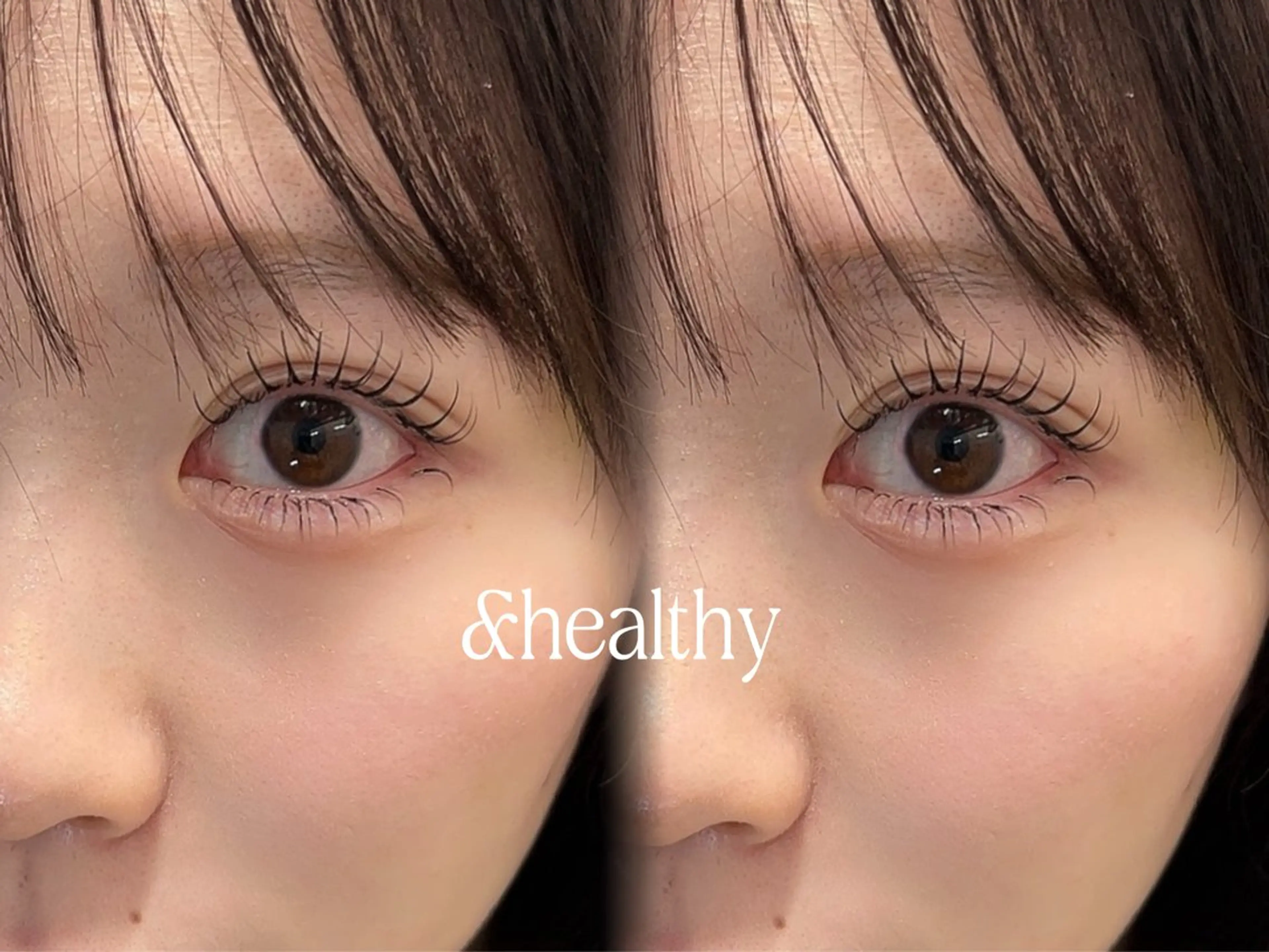 【エクステ×パーマ】&Healthy (アンドヘルシー) LEDマツエク100本🩰の写真