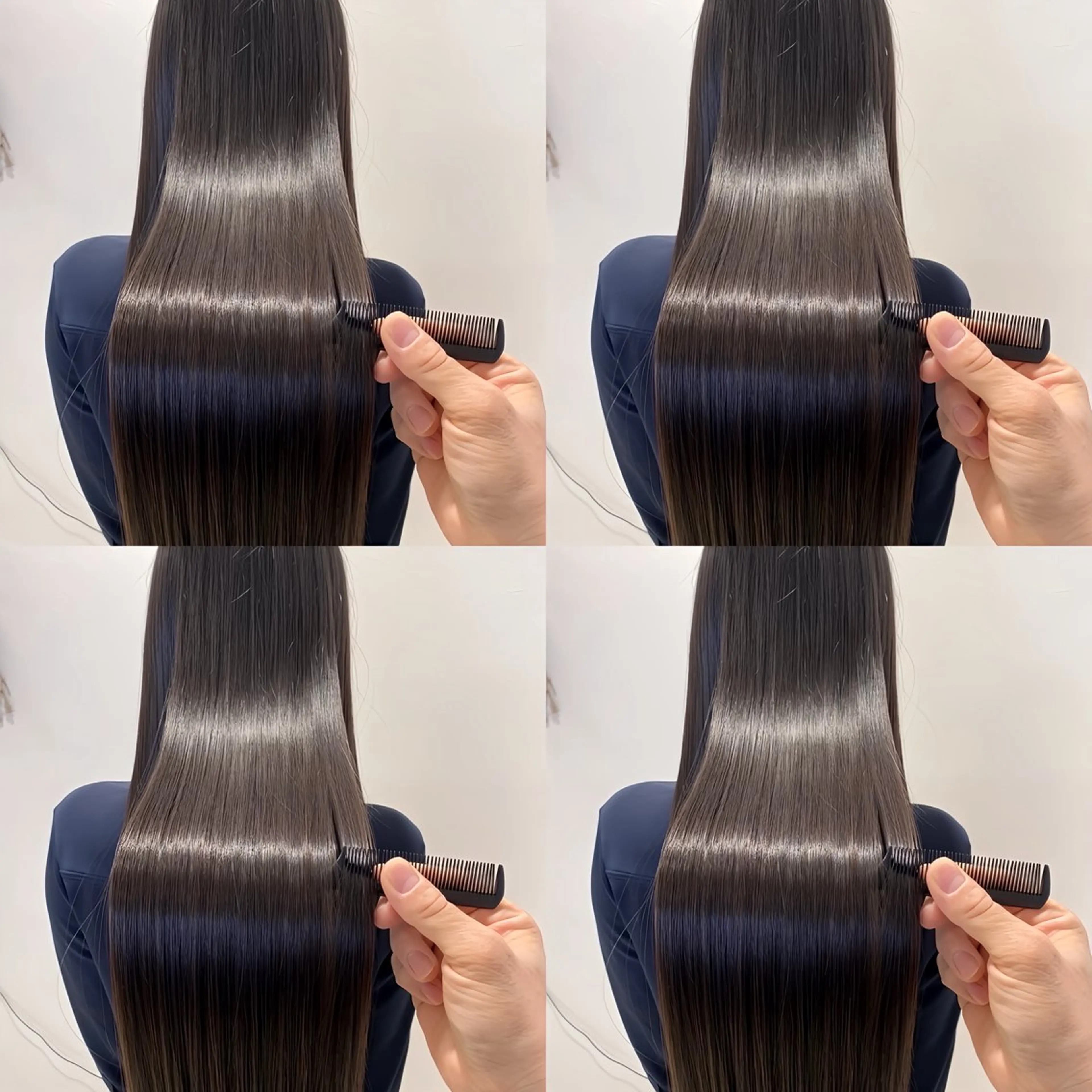 ロング ヘアカラー トリートメント 【溝の口の艶髪の神様 】田仲雄大のヘアスタイル