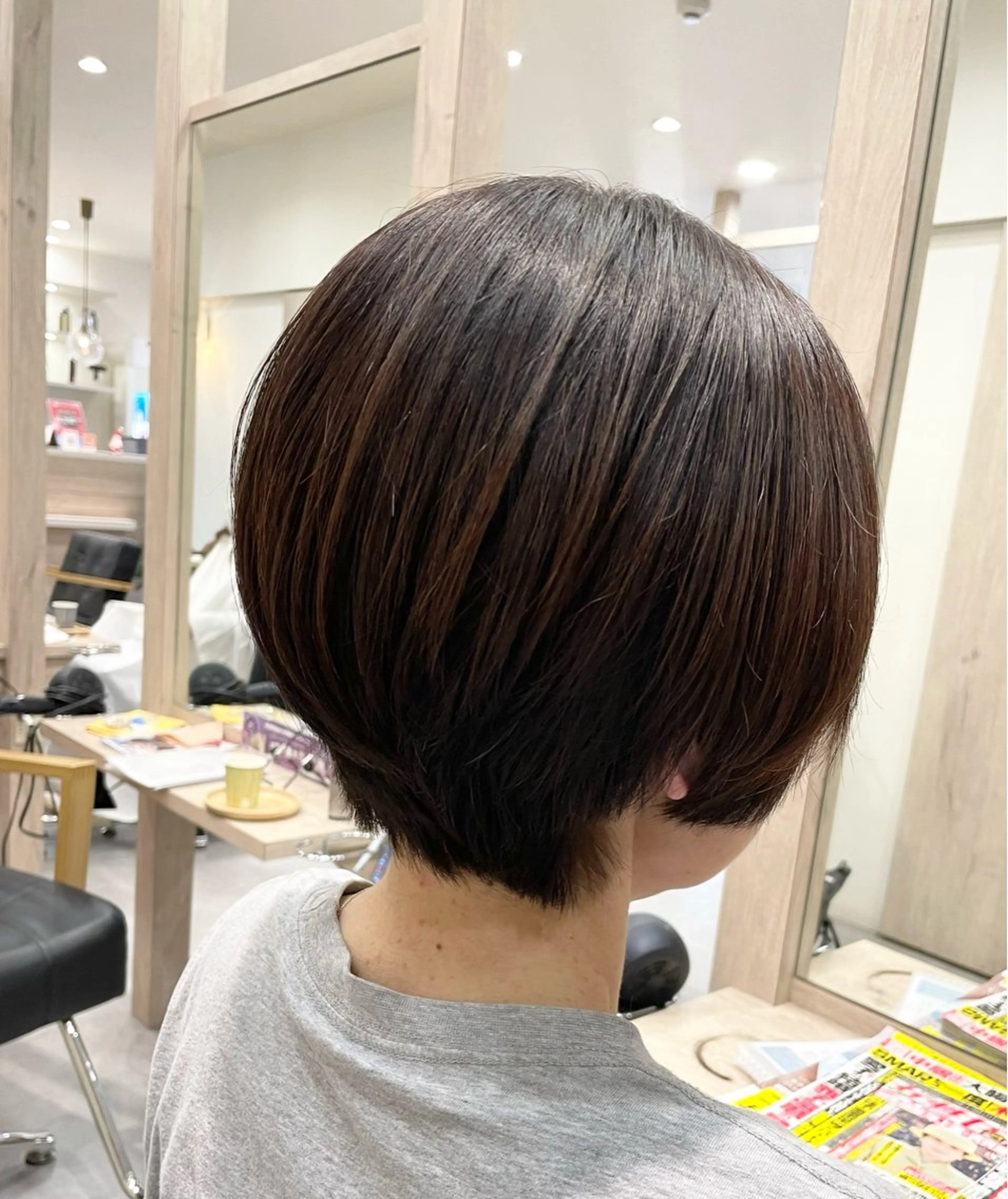 ショート カット 永田 まどかのヘアスタイル