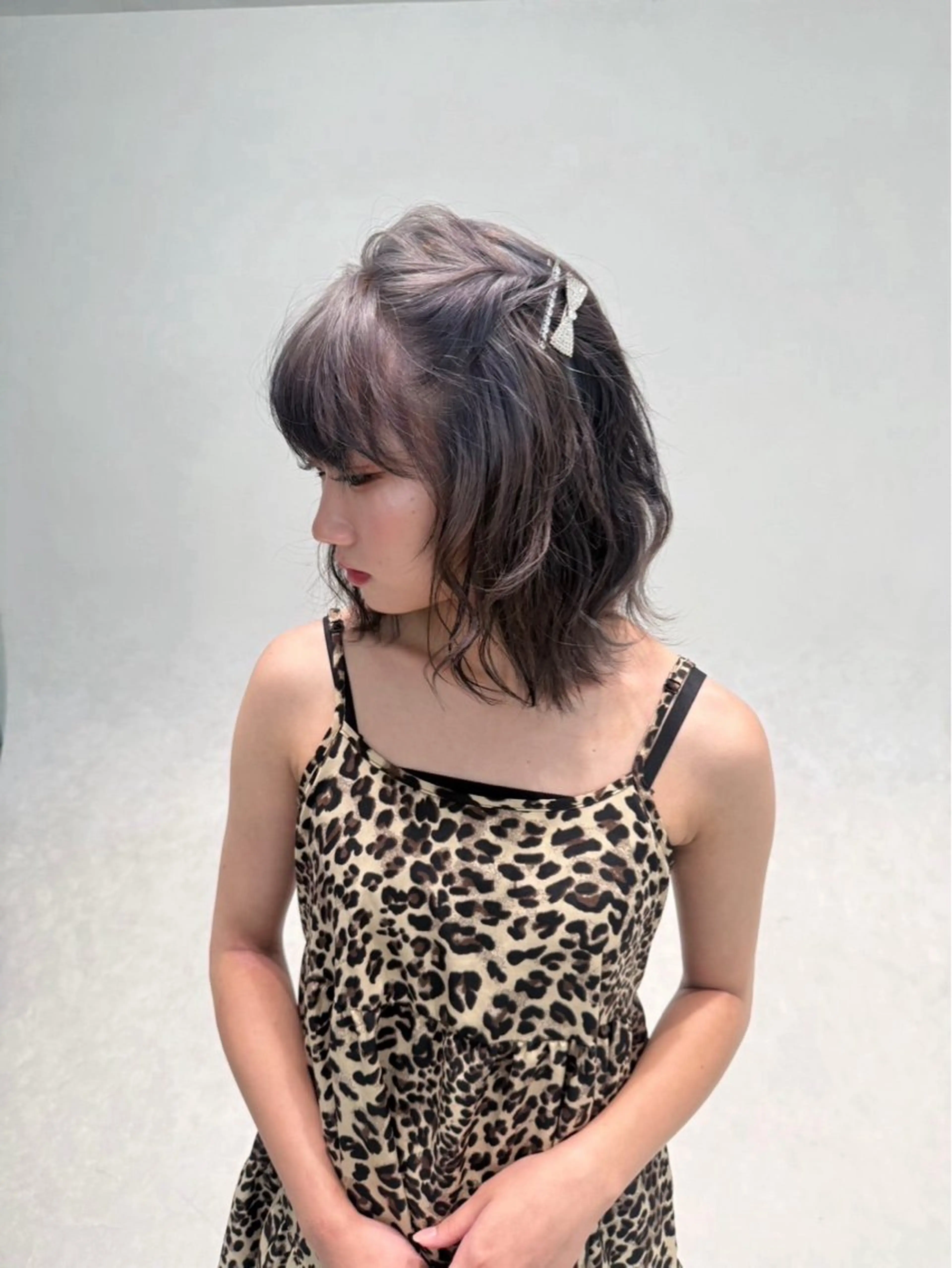 ショート カラー ヘアアレンジ カット ヘアカラー トリートメント ブリーチカラーLAME 心斎橋 ブリーチ/ケアブリーチ/ブリーチなしダブルカラー所属・韓国レイヤー/ボブ メンズカット/きらりのヘアスタイル