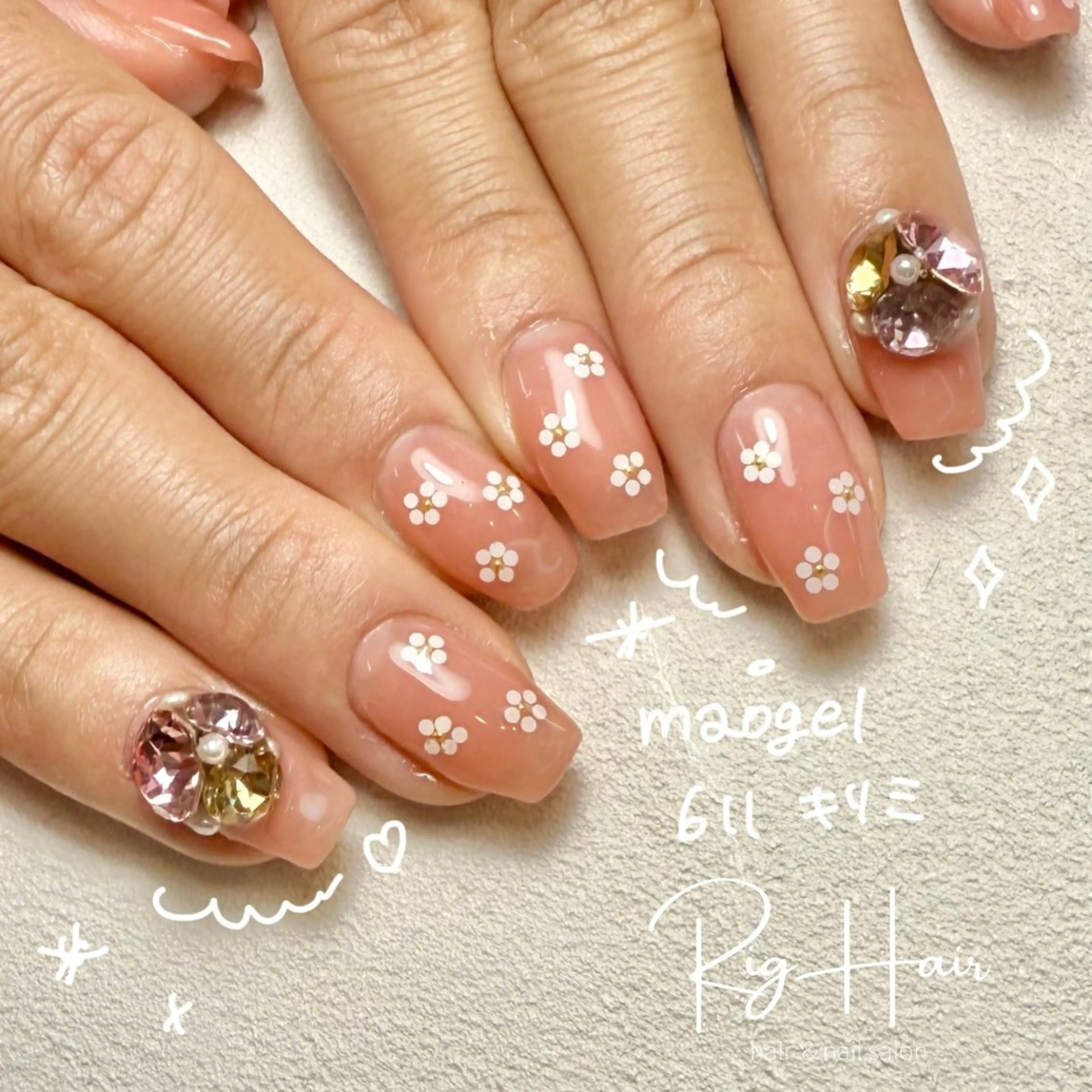 ネイル RigHair所属・RigHair MIZUHOのネイルデザイン